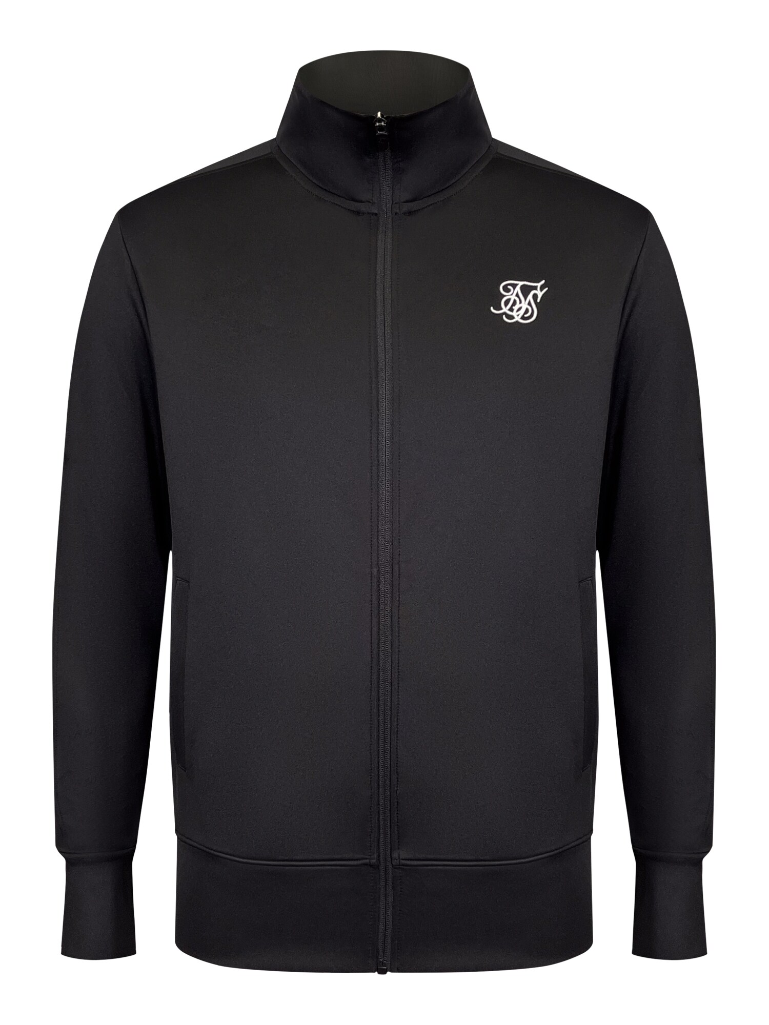 SikSilk Giacca di felpa 'Essentials'  nero