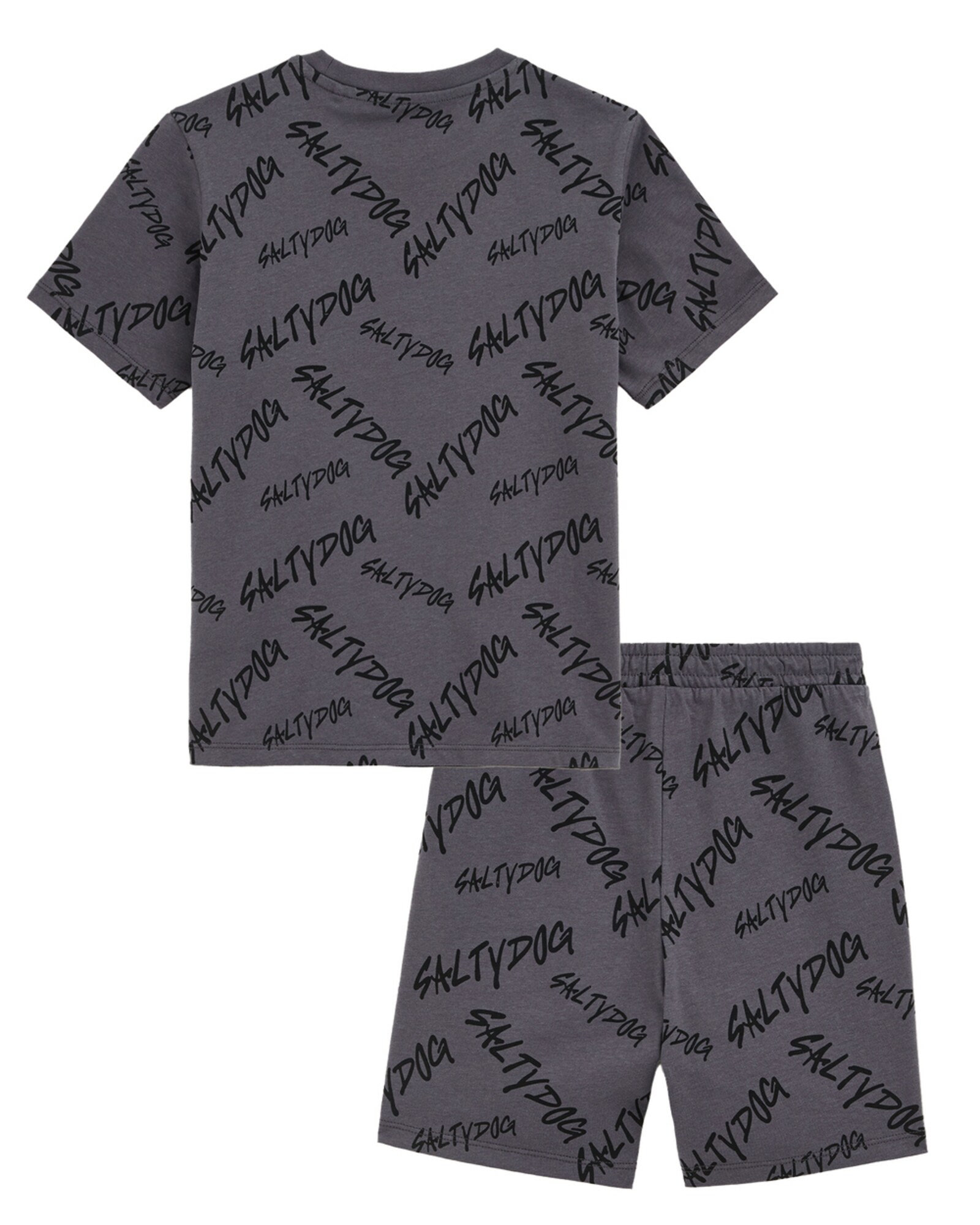 WE Fashion Ruhák alváshoz  sötétszürke / fekete termék 2. képe