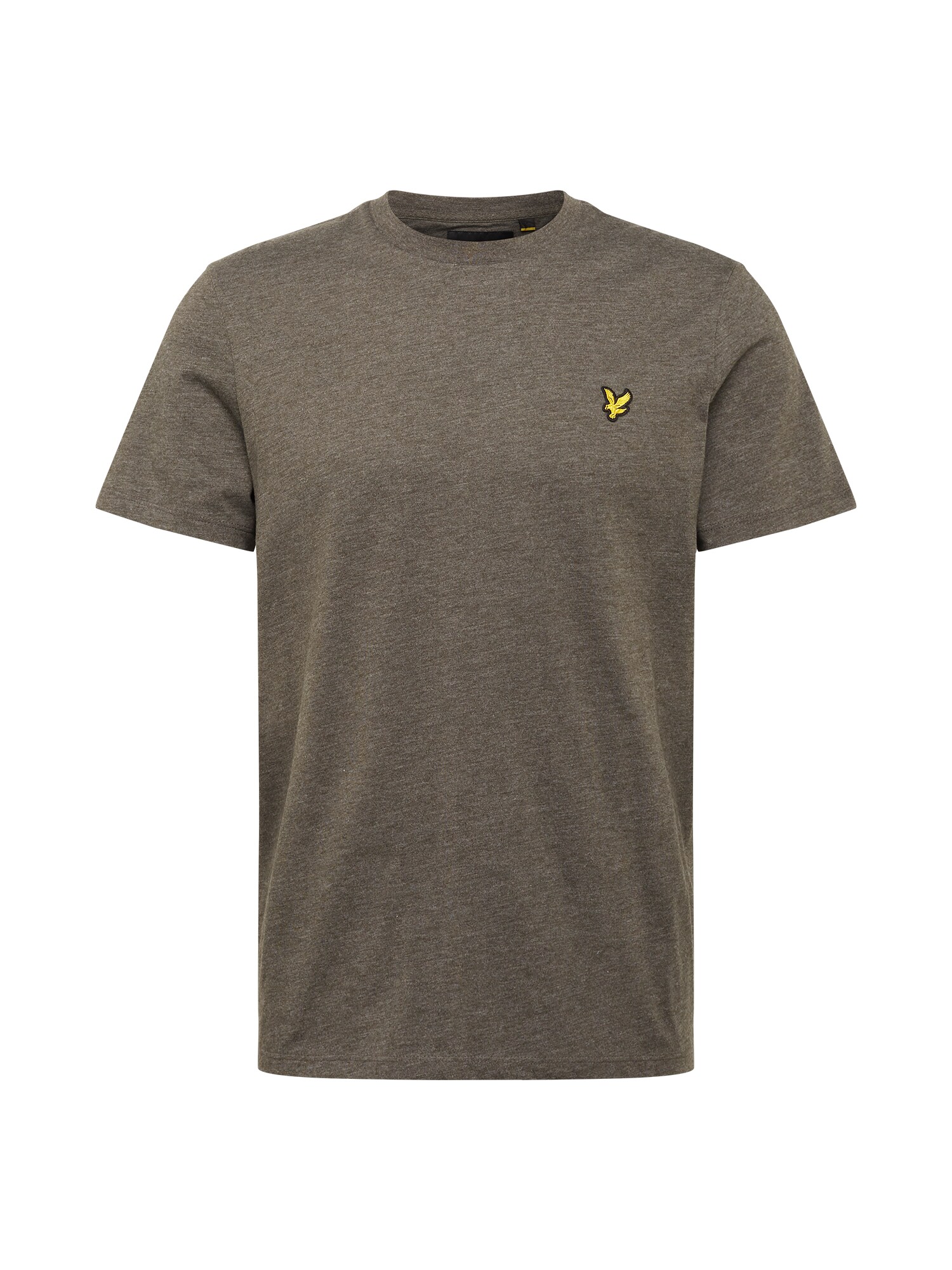 Lyle & Scott Marškinėliai 'Marled'  rusvai žalia