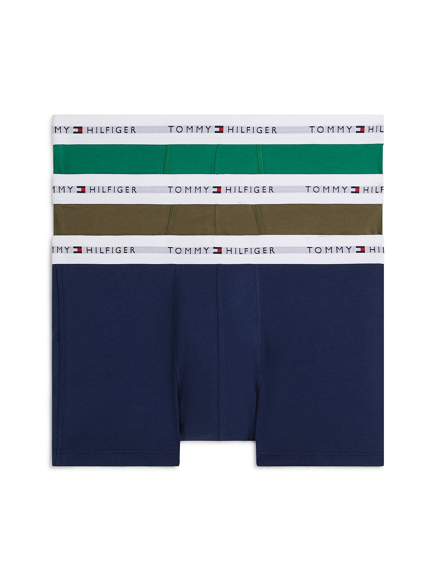 Tommy Hilfiger Underwear Boxeri  bleumarin / verde / kaki / alb