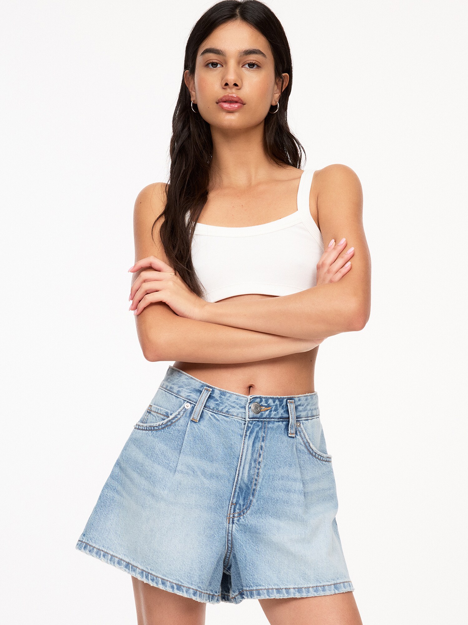 Pull&Bear Redős farmer kék farmer termék 2. képe
