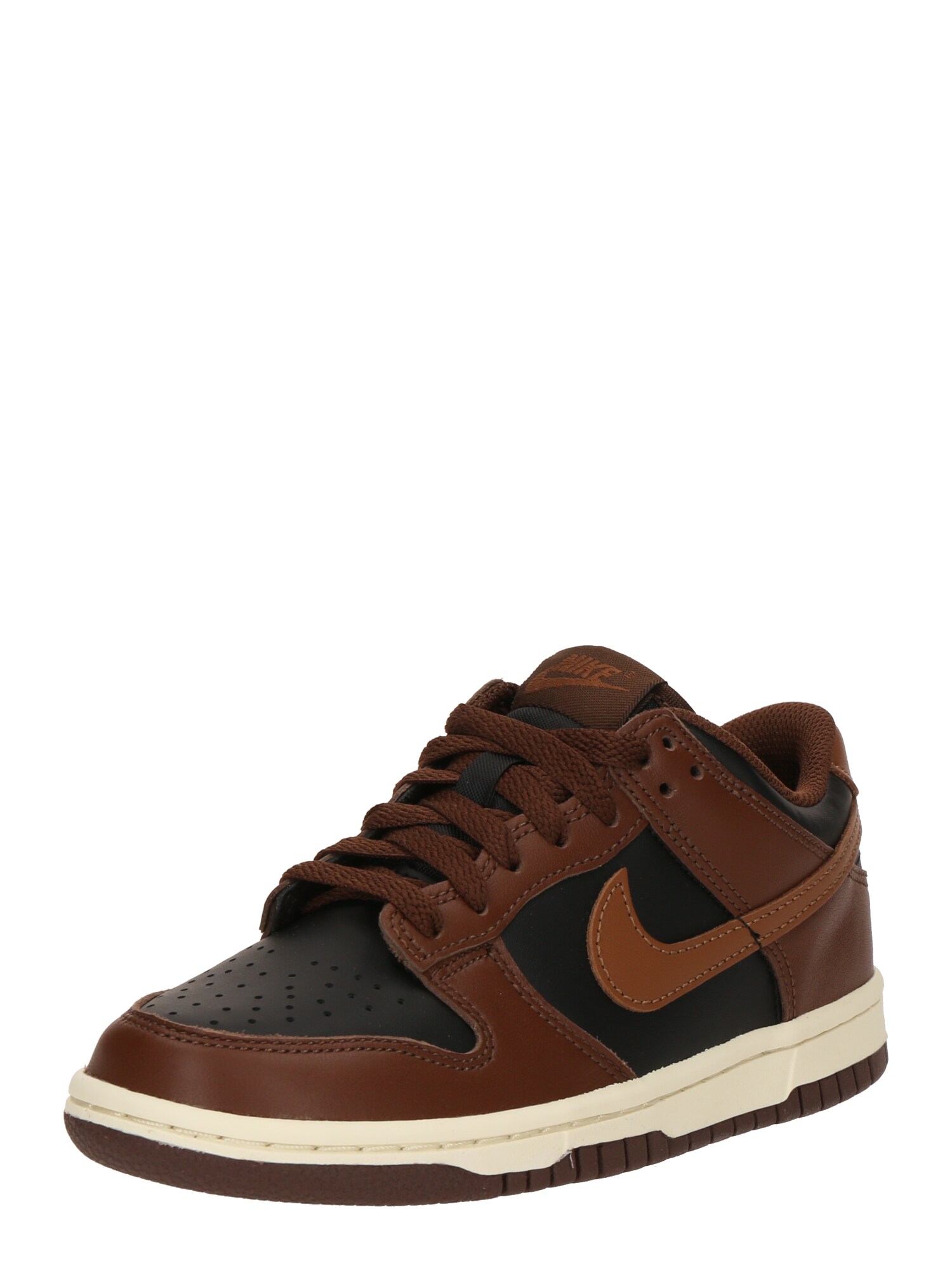 Nike Sportswear Tenisky 'Dunk'  hnedá / pueblo / čierna