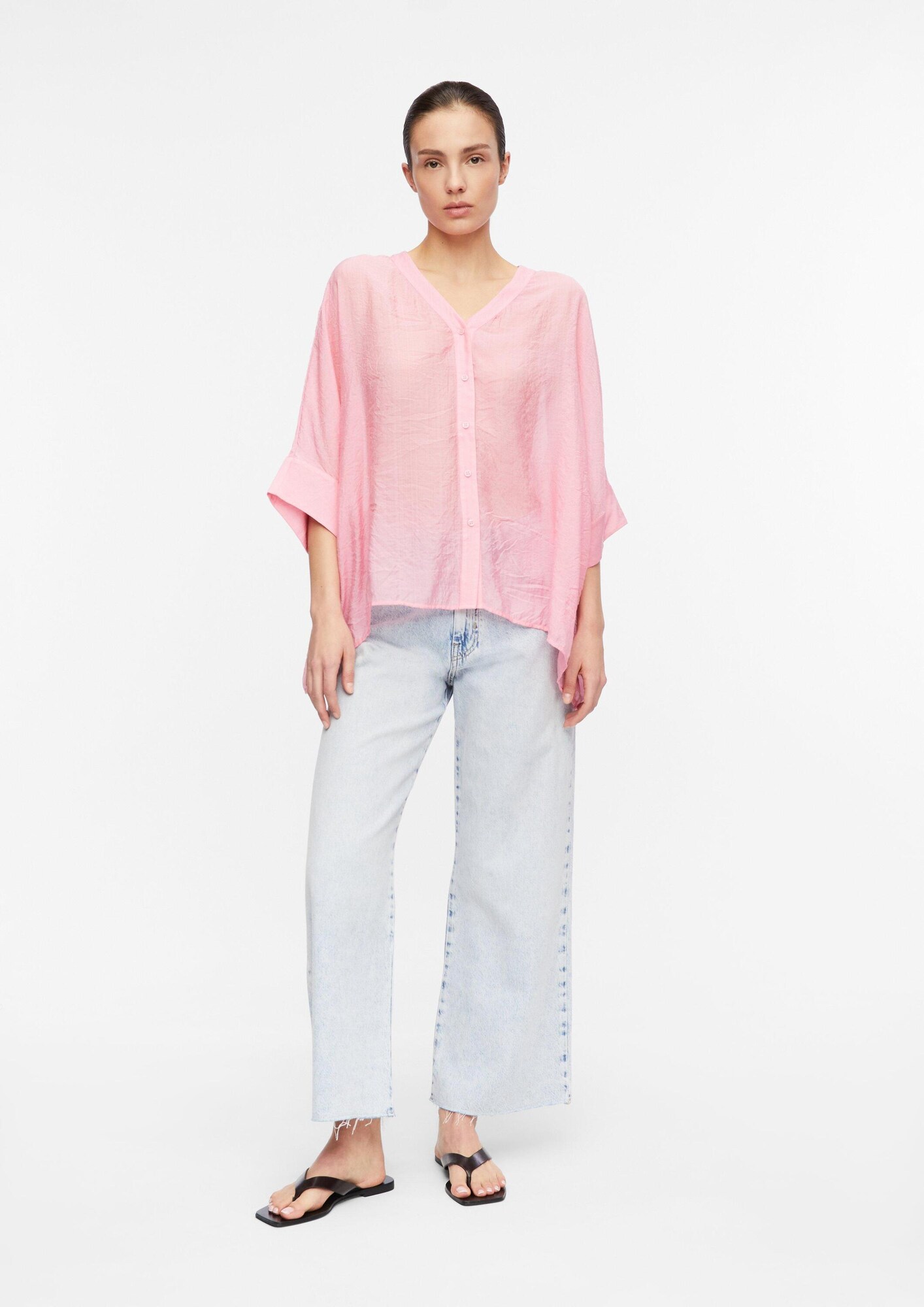 Comma Blouse Rosa