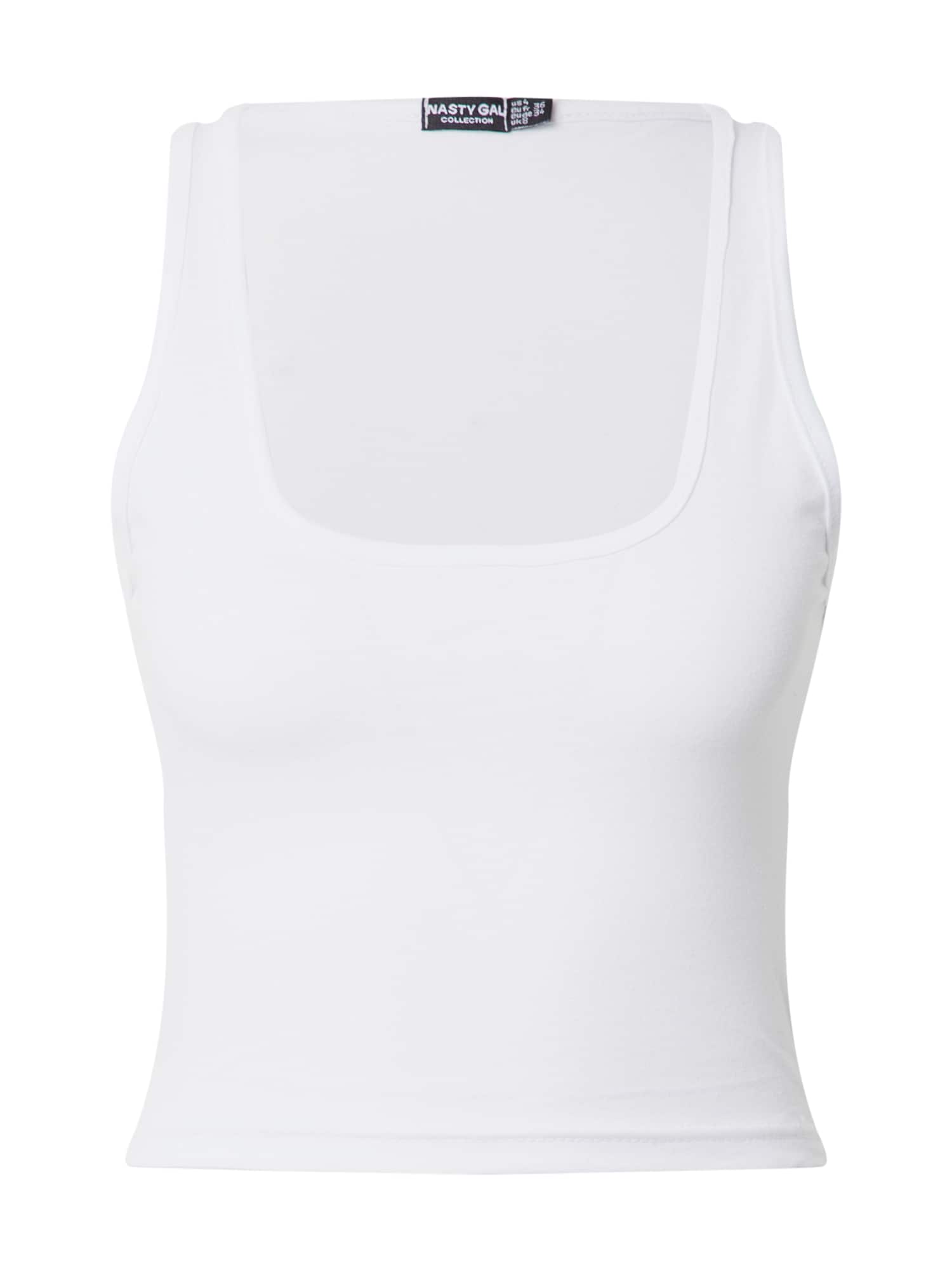 Nasty Gal Top biela
