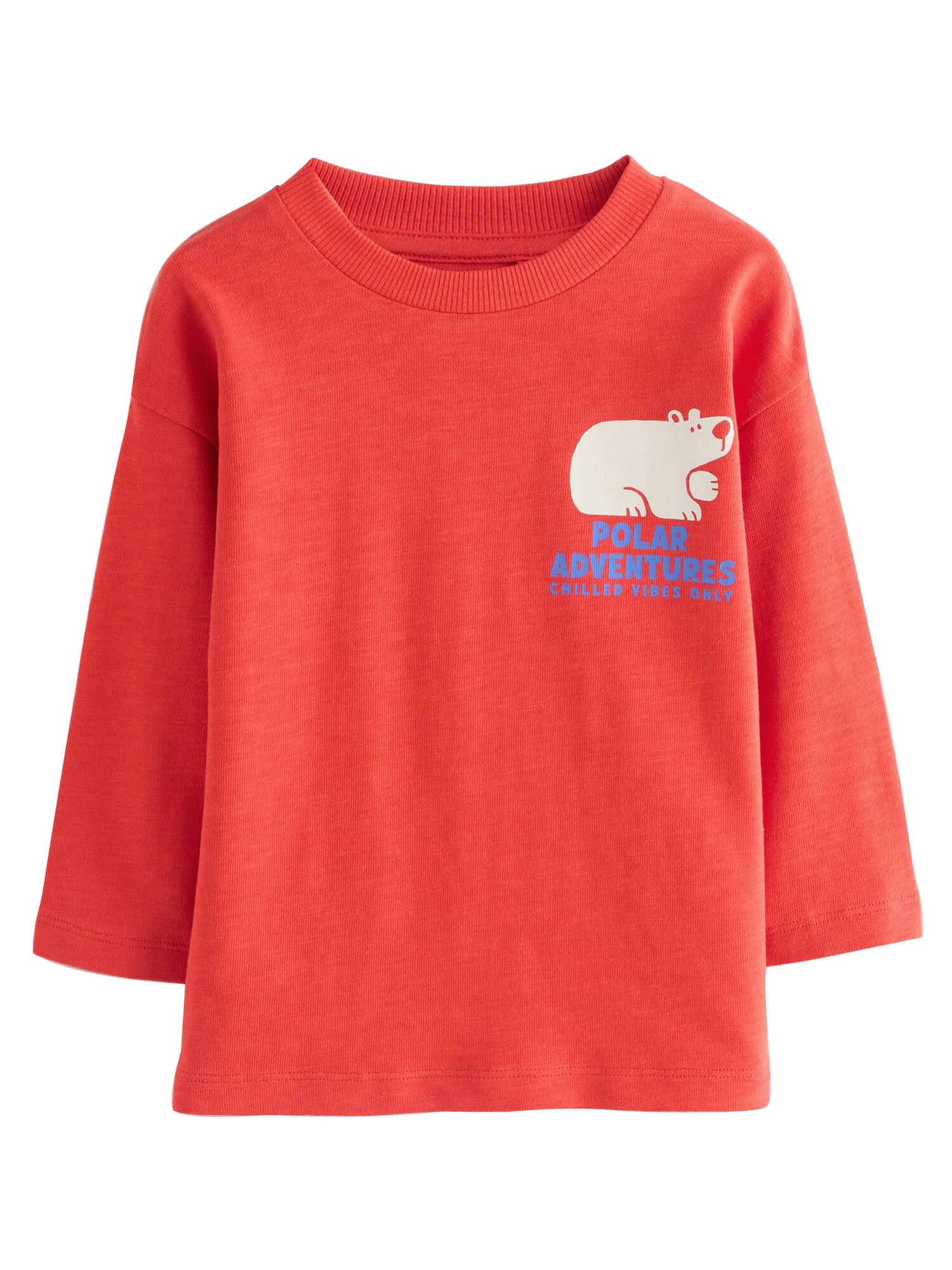 Next Tricou  crem / azur / roșu orange