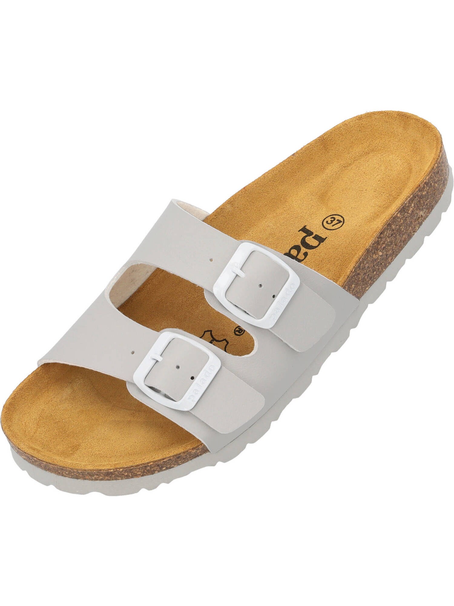 Palado Saboți Milos  gri deschis / alb