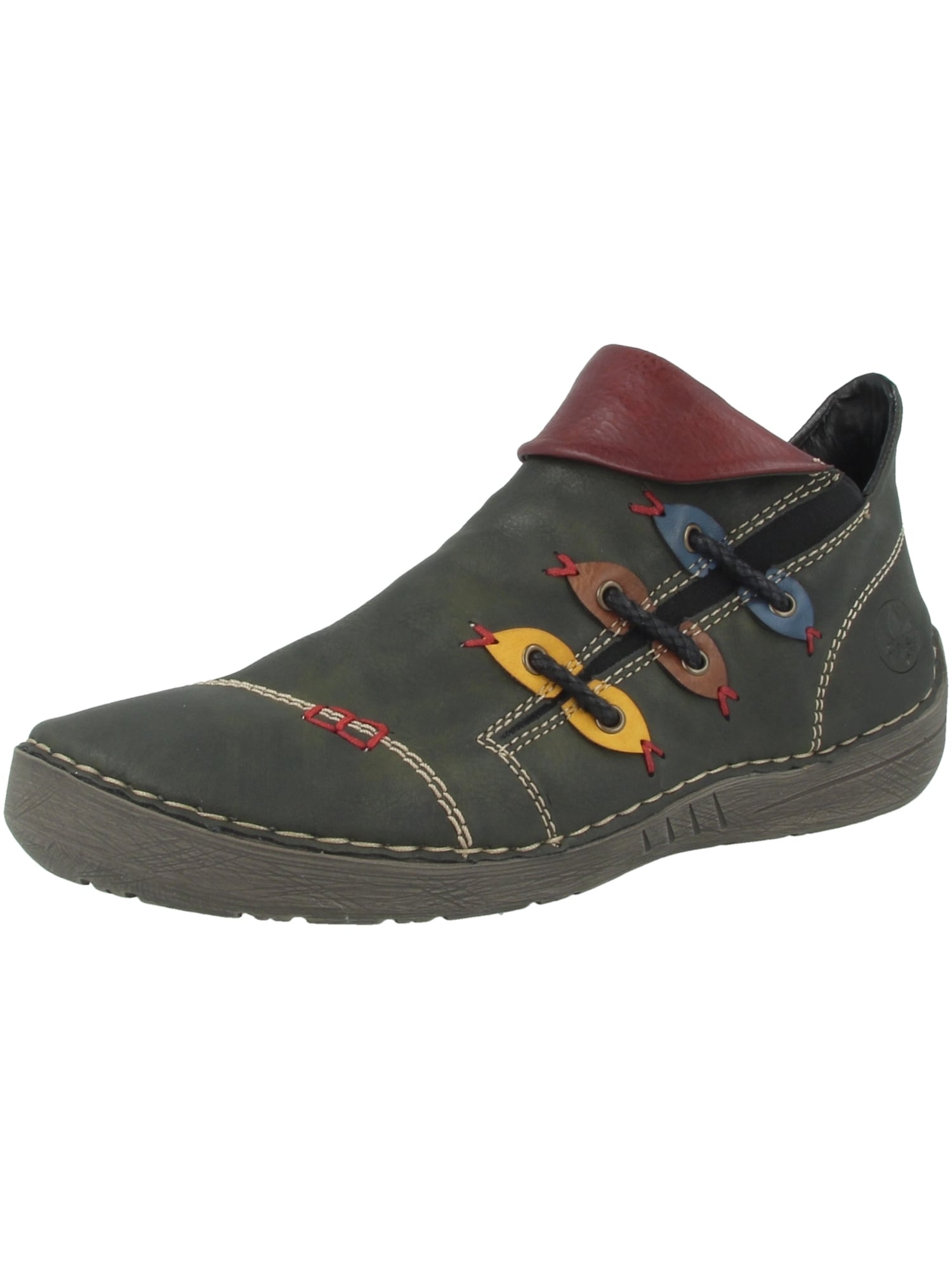 Rieker Rieker Ankle Boots khaki / mischfarben
