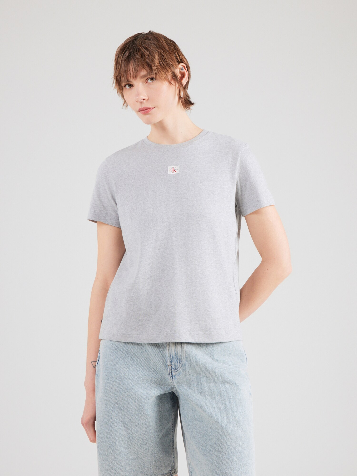Calvin Klein Jeans Camiseta  gris – imagen 3