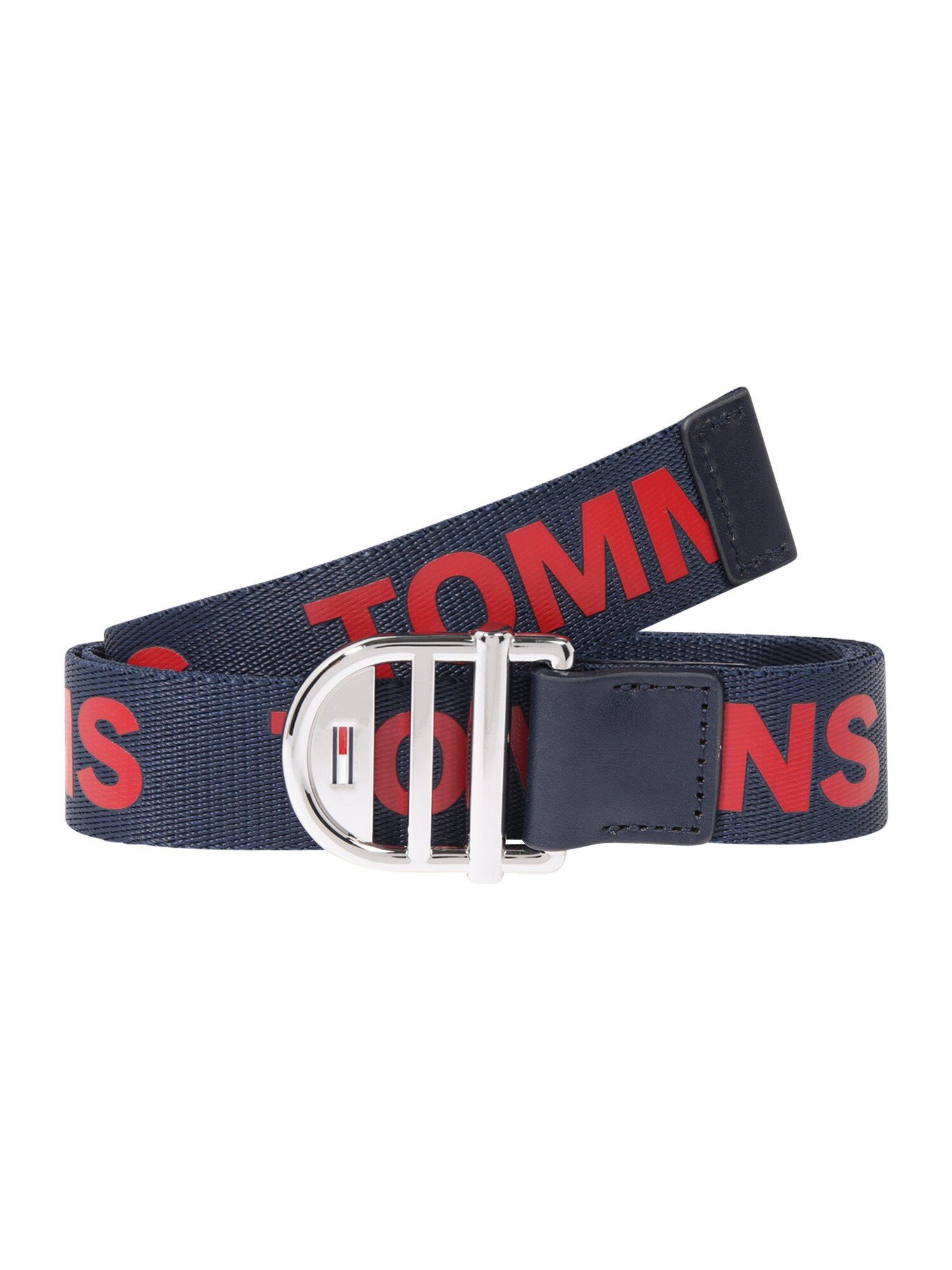 Tommy Jeans Diržas 'Webbing 3.0'  balta / mėlyna / raudona
