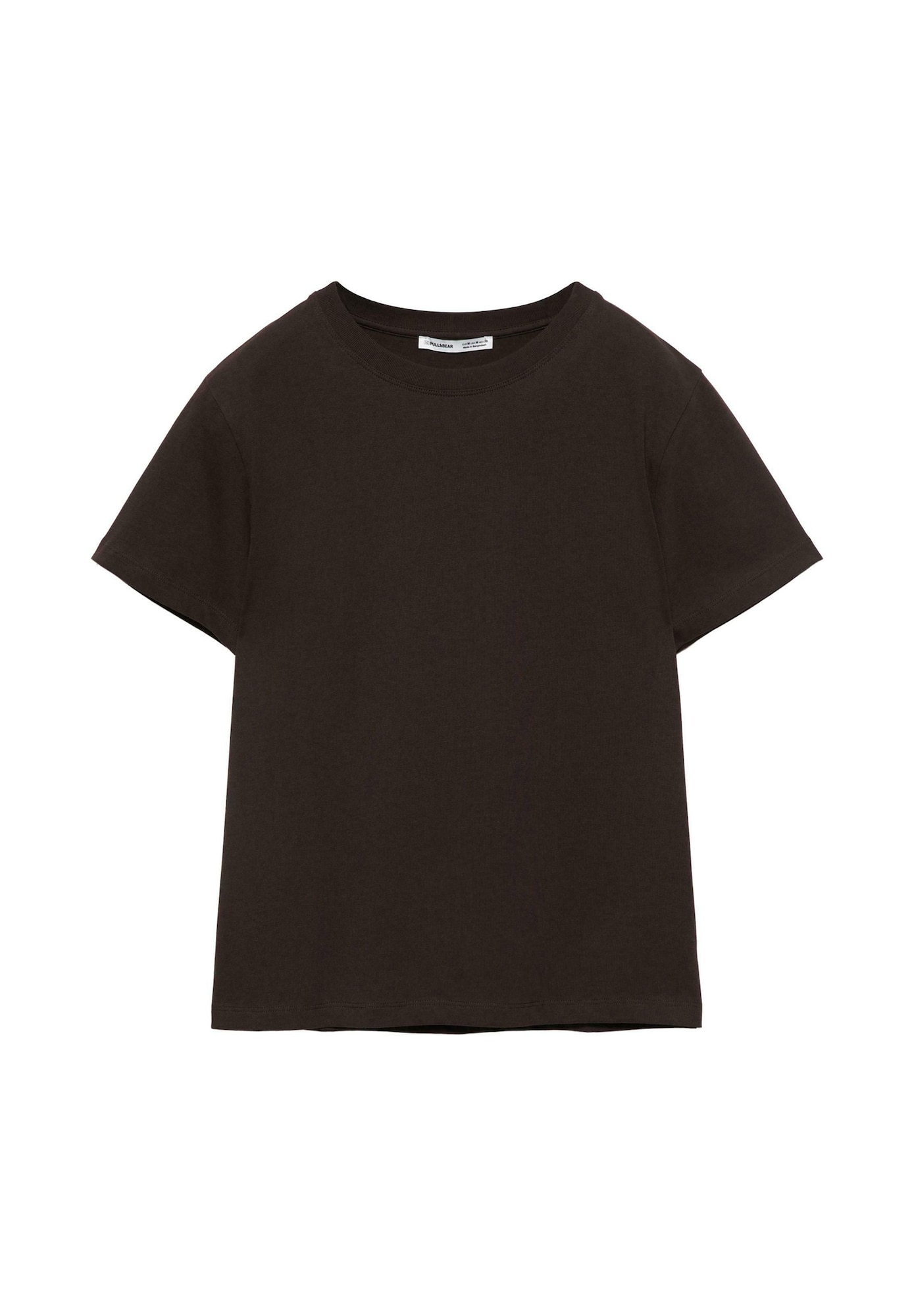 Pull&Bear Tricou ciocolatiu