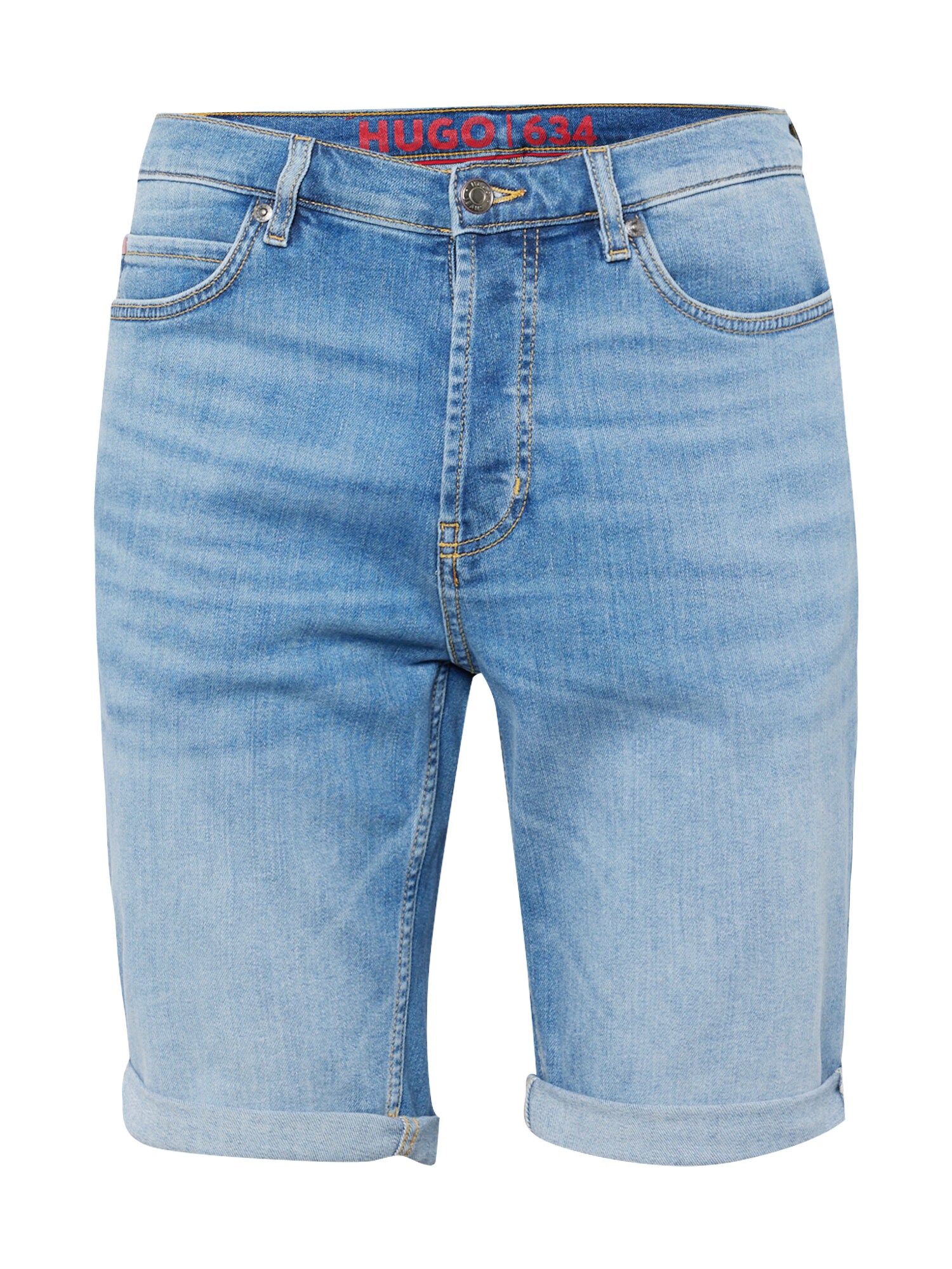 HUGO Džínsy  modrá denim