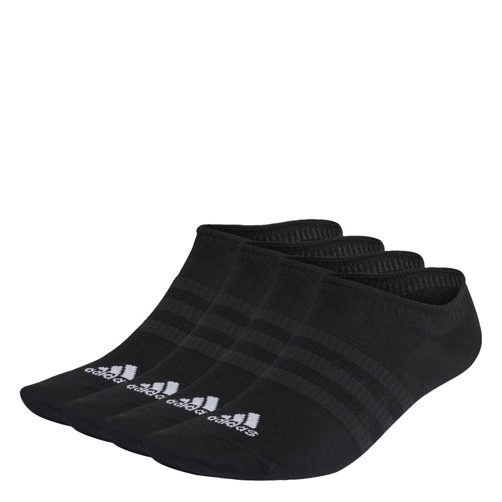 ADIDAS PERFORMANCE Sportsocken 'Thin and Light No-Show 3 Pairs' Herren Größe 28/30 schwarz / naturweiß