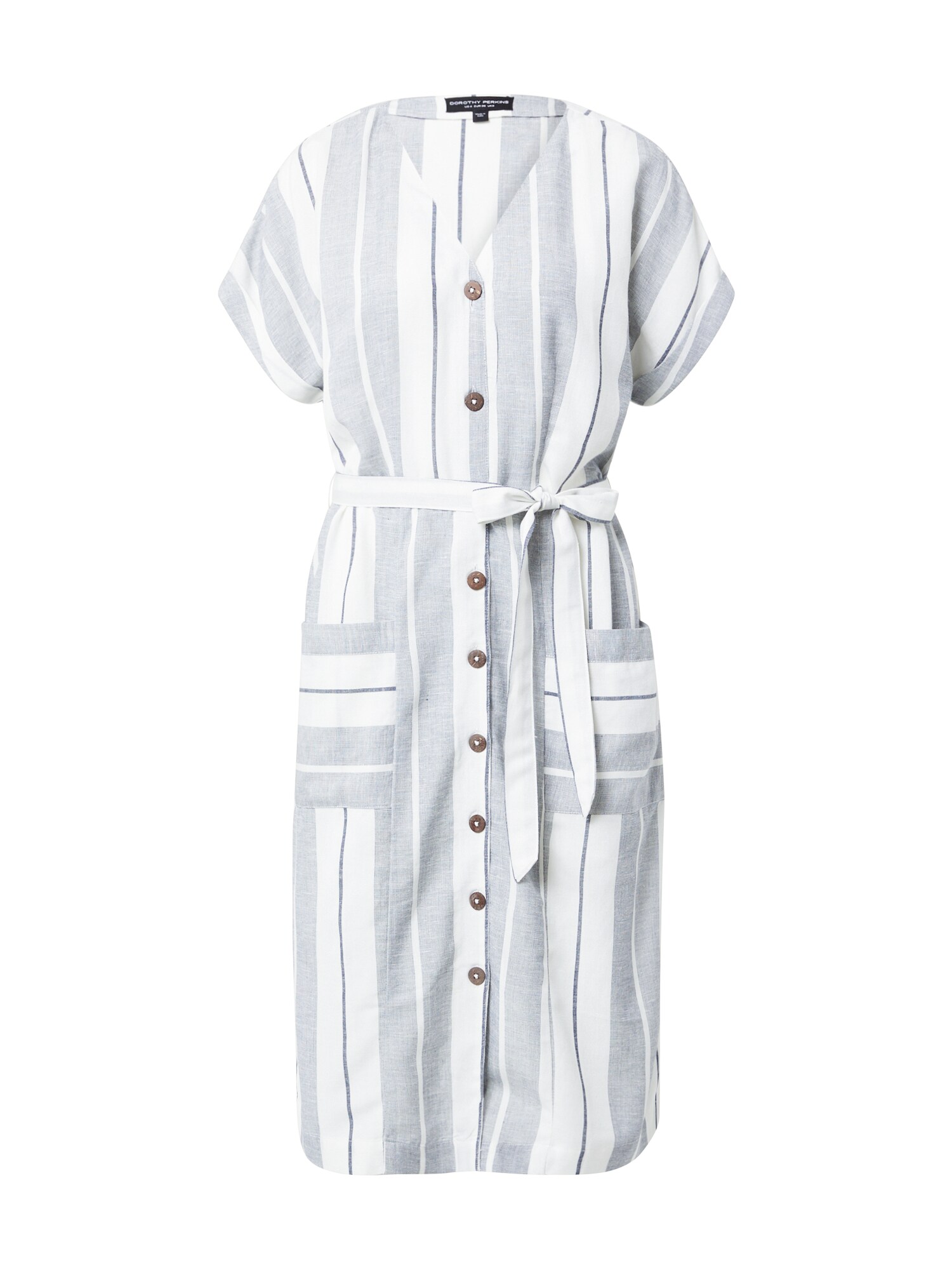 Dorothy Perkins Palaidinės tipo suknelė  balta / tamsiai mėlyna