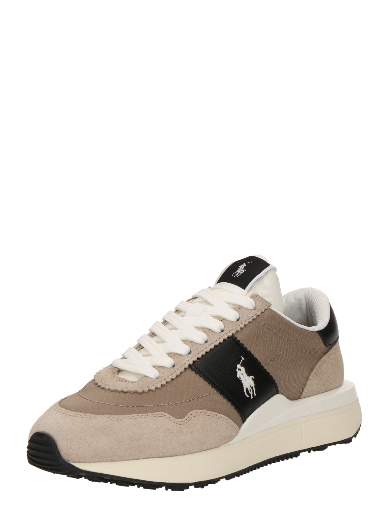 Polo Ralph Lauren Sneaker low  bej / maro cămilă / negru