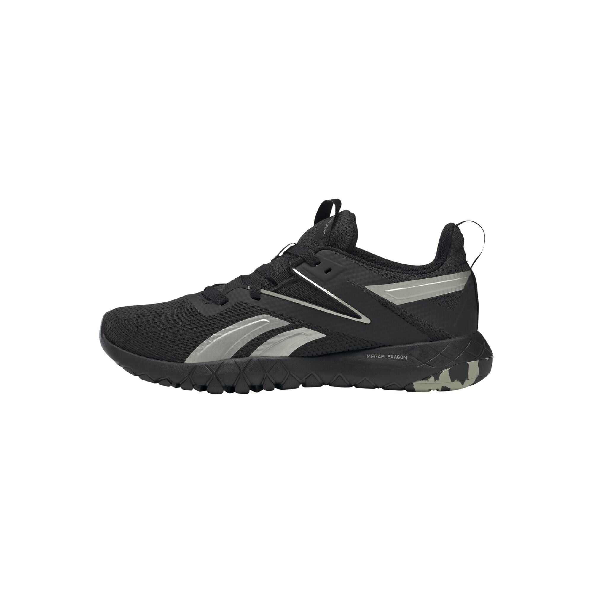 REEBOK Sportiniai batai 'Mega Flexagon'  juoda / šviesiai pilka