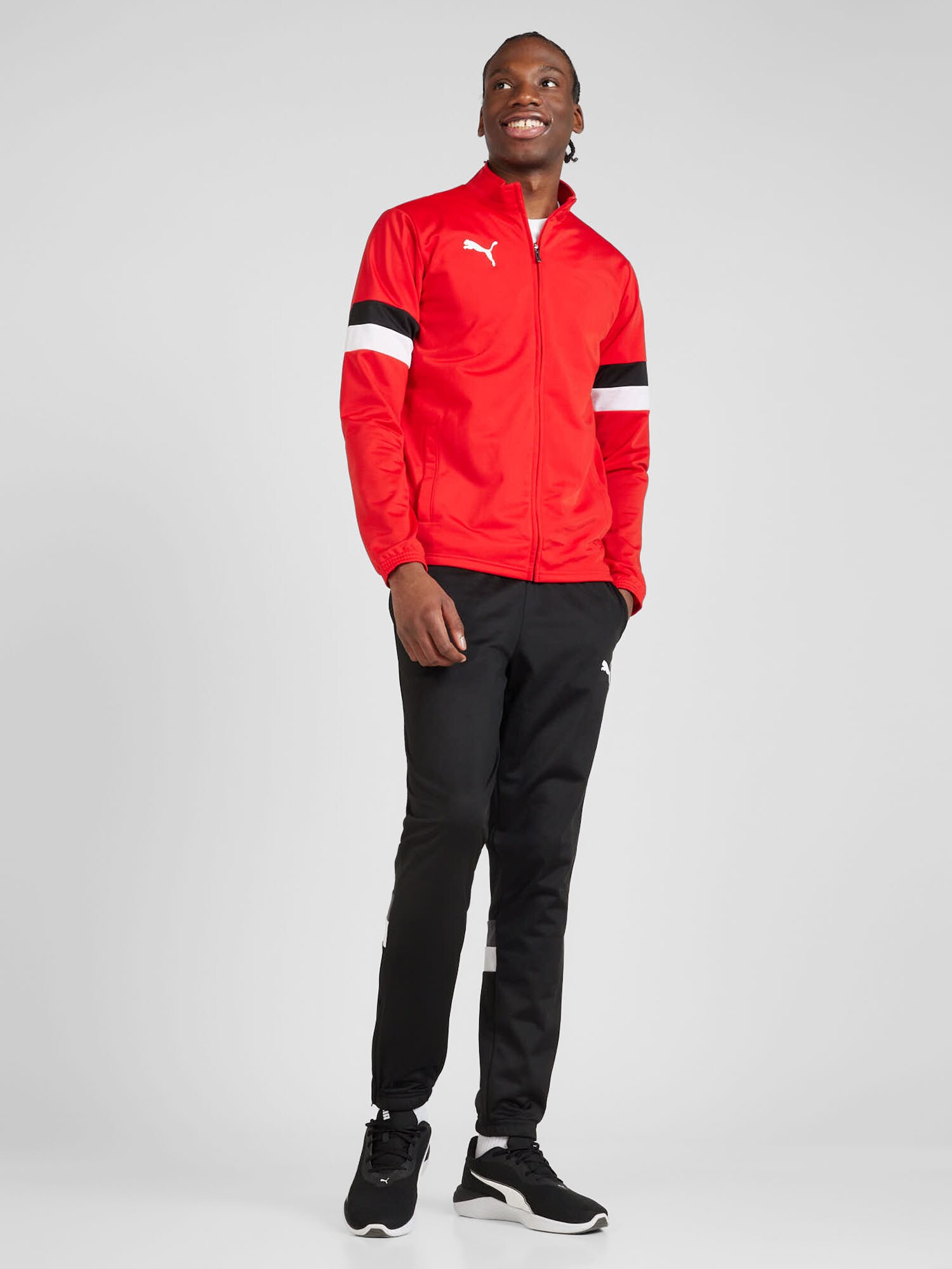 PUMA Tréningruha 'TeamRise'  piros / fekete / fehér termék 2. képe