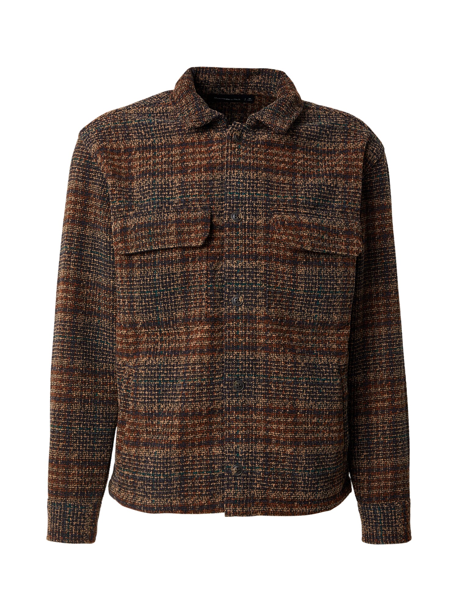 Abercrombie & Fitch Geacă de primăvară-toamnă  bej închis / bleumarin / maro / verde închis