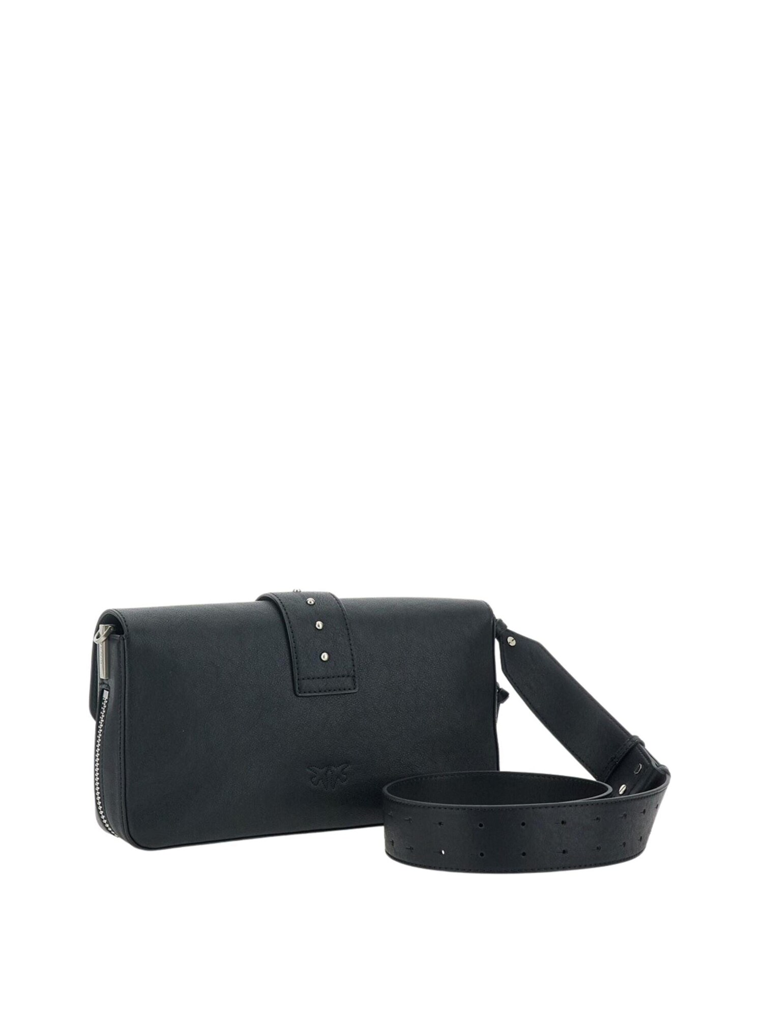 PINKO Bolso de mano 'Love One Slouchy Zip Classic V' negro – imagen 2