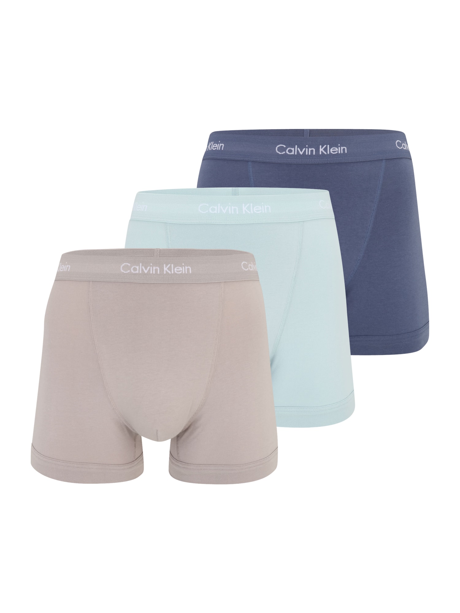 Calvin Klein Underwear Boxeri  bleumarin / albastru pastel / grej