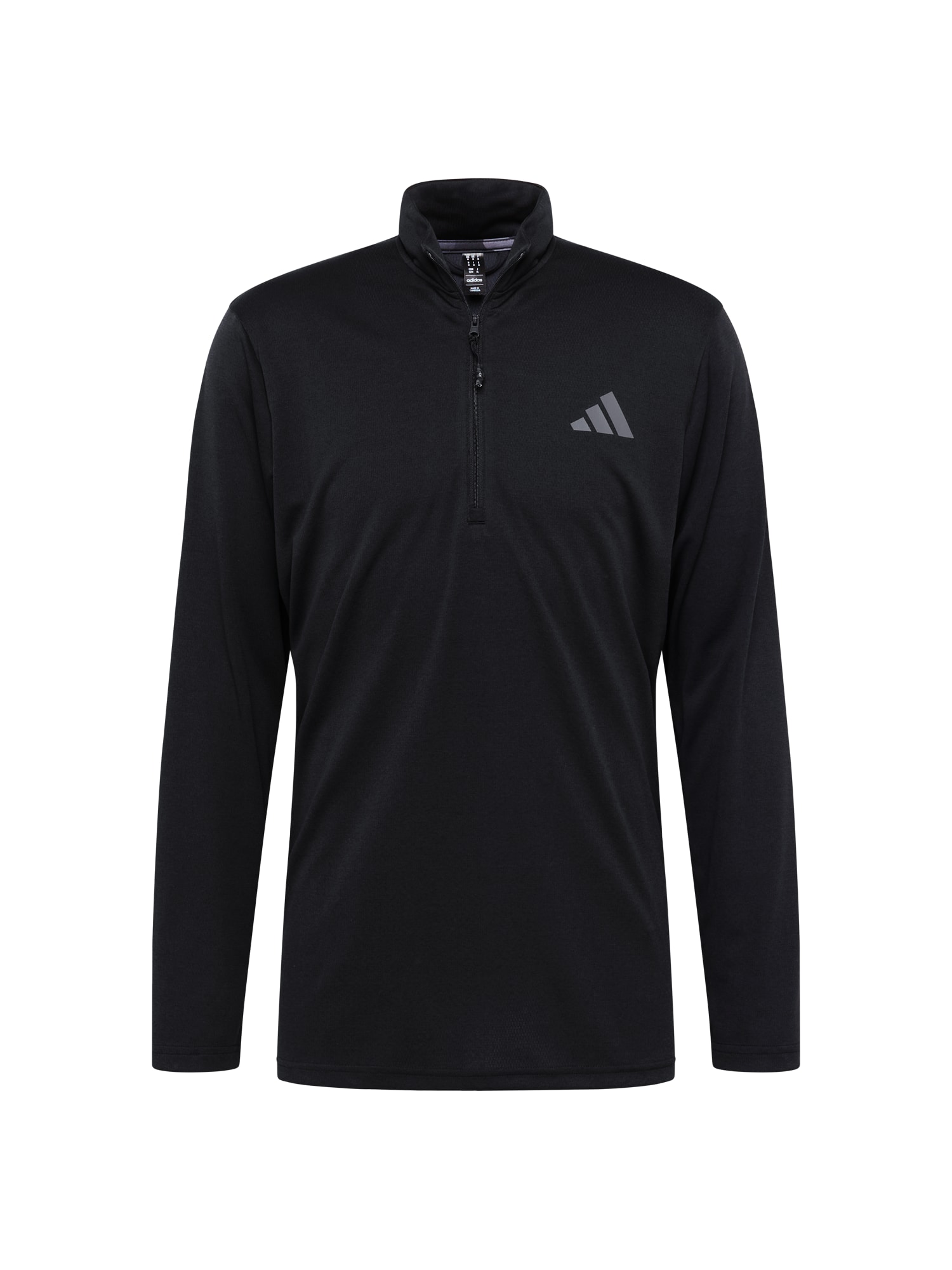 ADIDAS PERFORMANCE Sportiniai marškinėliai 'Train Essentials Seasonal Long' pilka / juoda