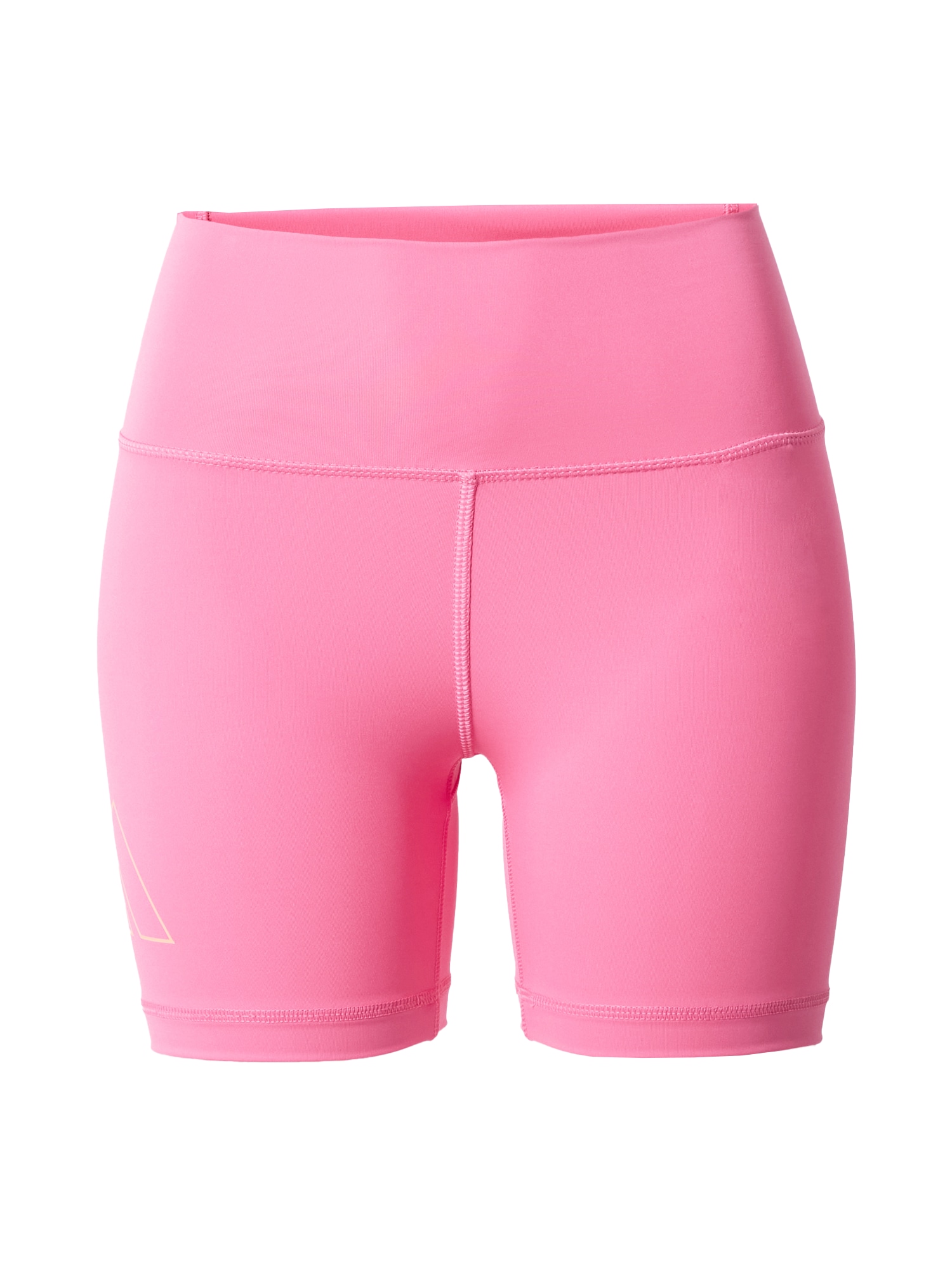 ADIDAS PERFORMANCE Sportske hlače 'Optime Hyperbright High-Rise'  žuta / roza