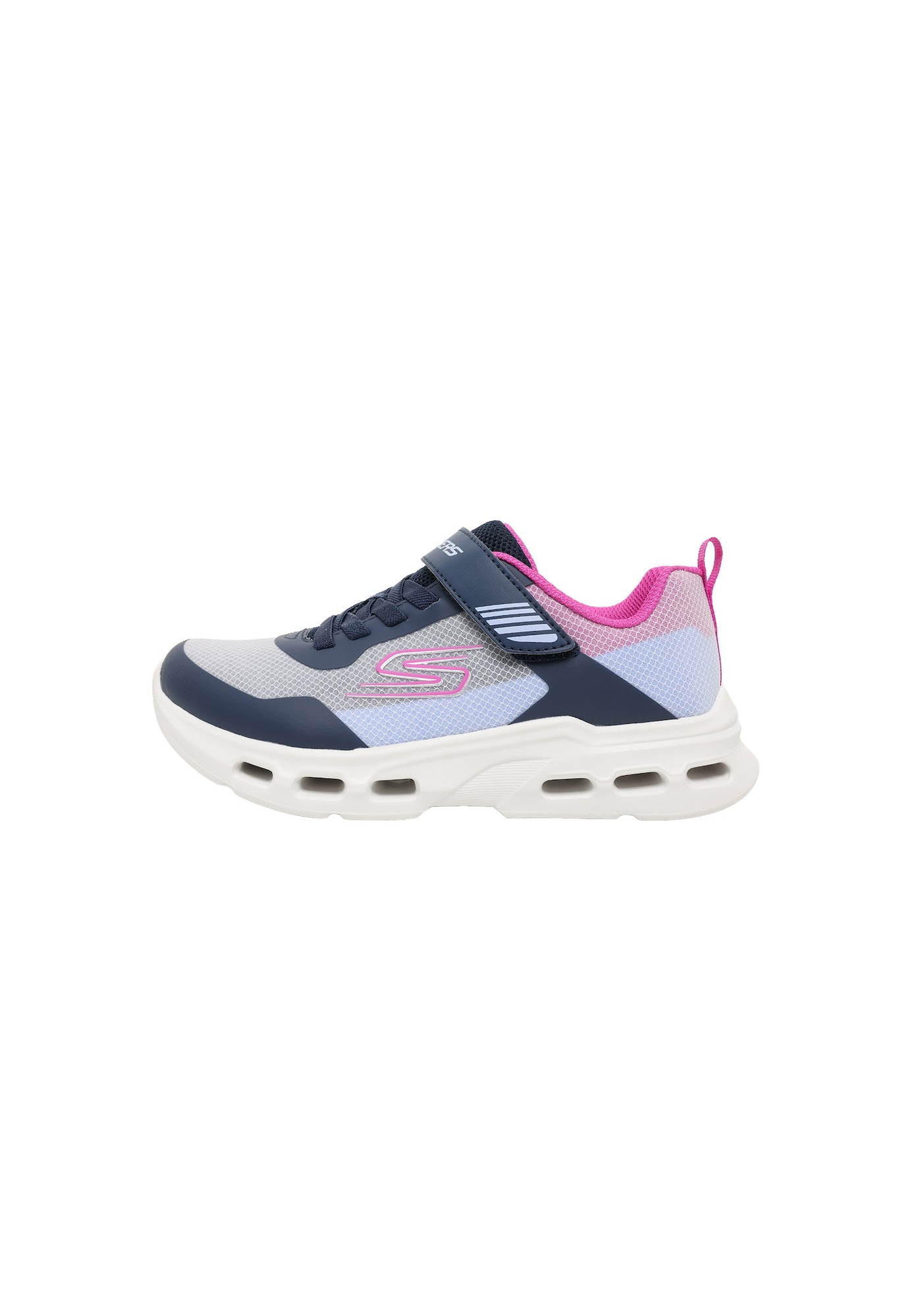 SKECHERS Sneaker GLIDE-STEP AERO bleumarin / albastru deschis / roz