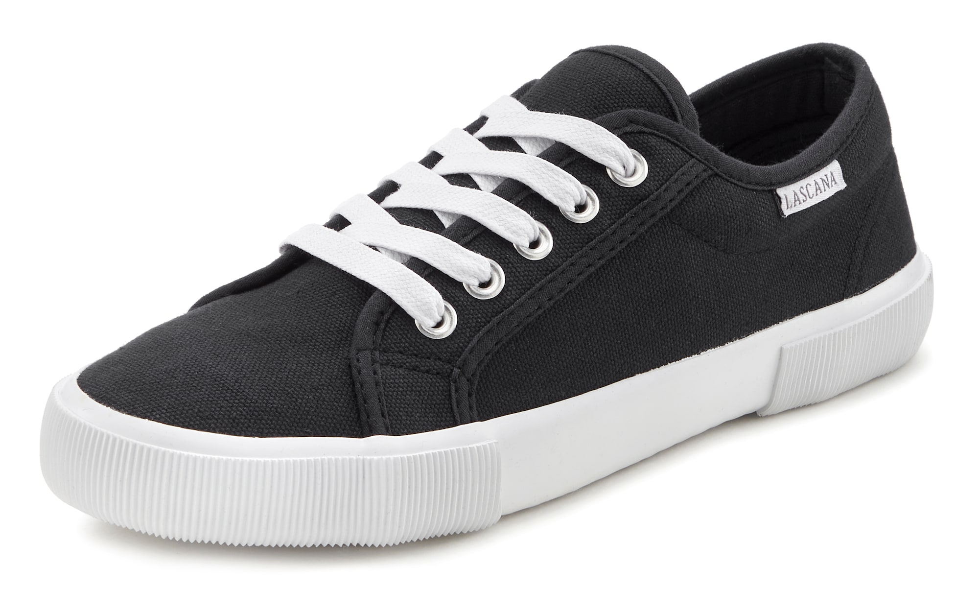 LASCANA Sneaker low  negru