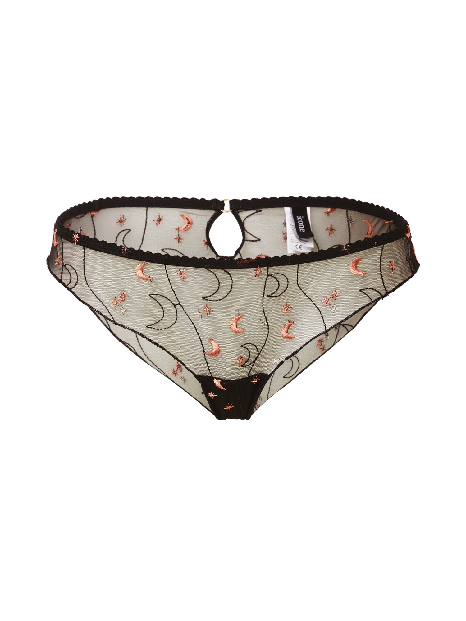 Icone Lingerie Kelnaitės paaukštintu liemeniu 'CASSIOPÉE'  šviesiai rožinė / juoda
