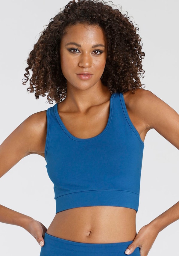 LASCANA ACTIVE, Sport top, kék, 8 kép a 8 közül