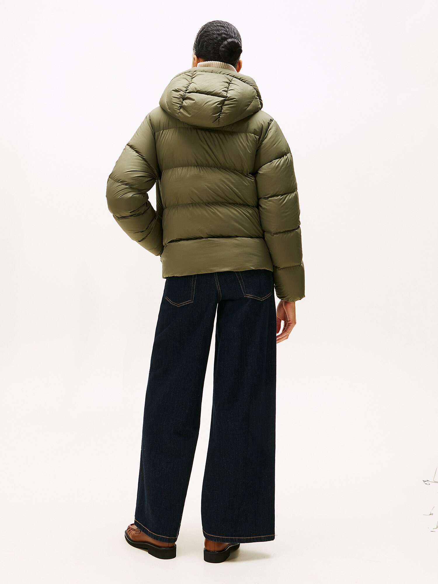 TOMMY HILFIGER Zimná bunda kaki (obrázok 5)