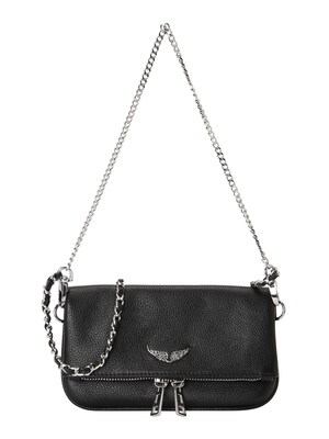 Zadig & Voltaire Bolso de noche 'ROCK NANO'  negro