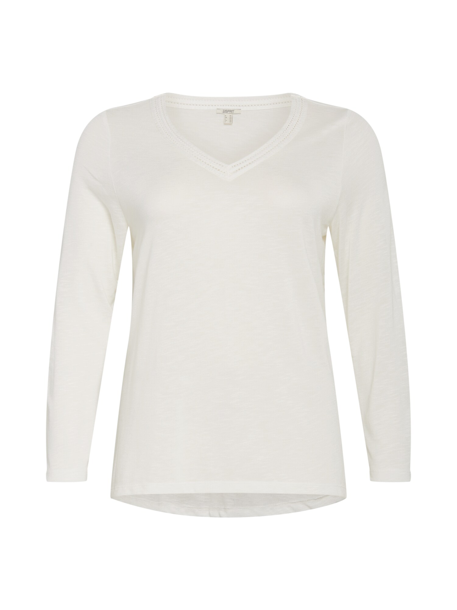 Esprit Curves Marškinėliai  balkšva / margai balta