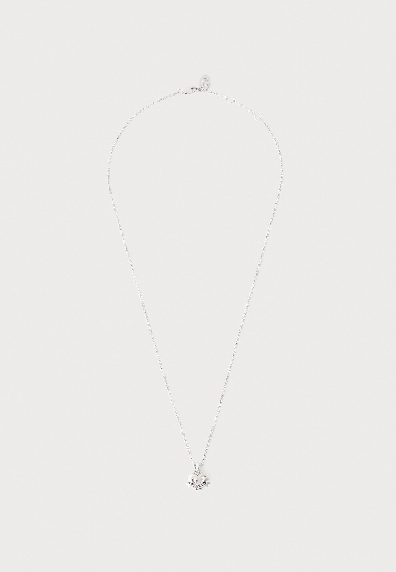 Juicy Couture Cadena 'Icon Heart' plata – imagen 4