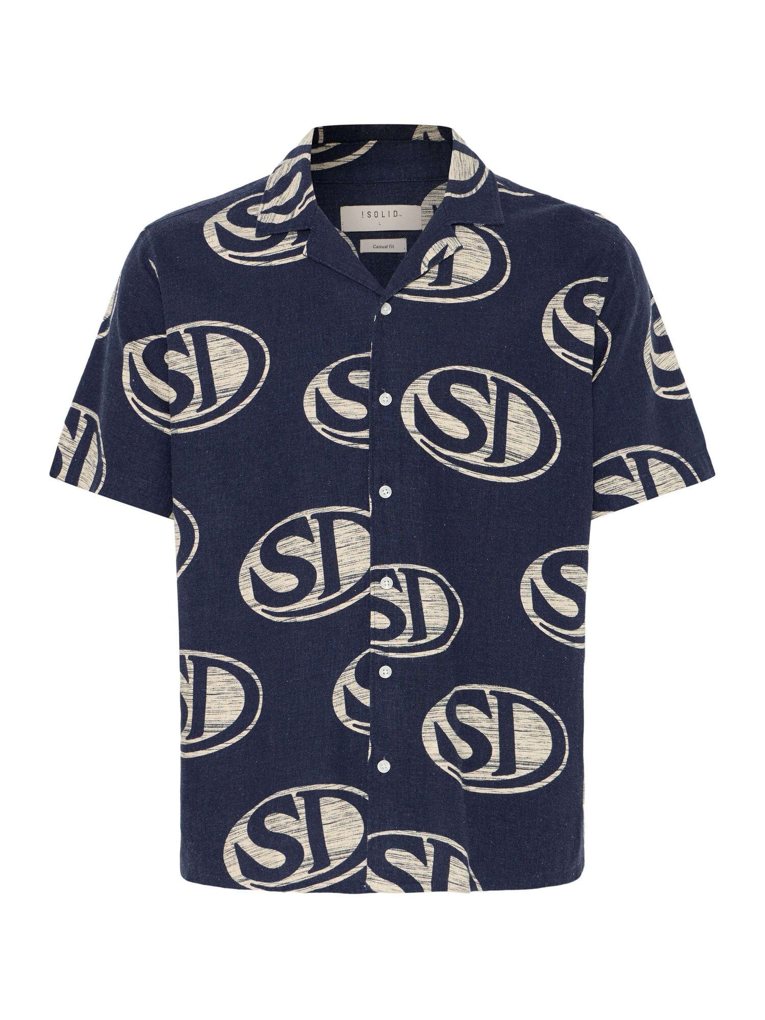 !Solid Camisa  azul / navy