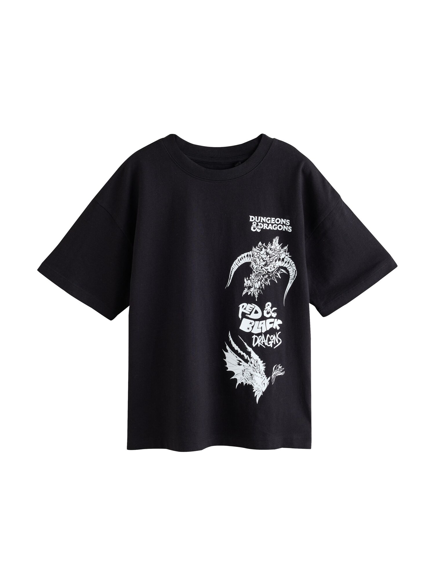 Next Camiseta 'Dungeons & Dragons' negro / blanco – imagen 1
