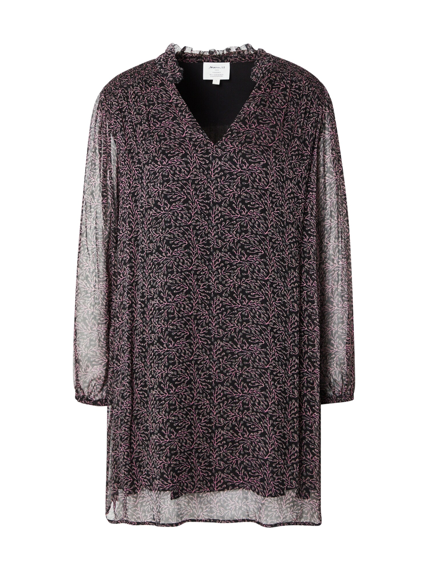 Maison 123 Rochie MYLENE R IMP  bleumarin / roșu bordeaux