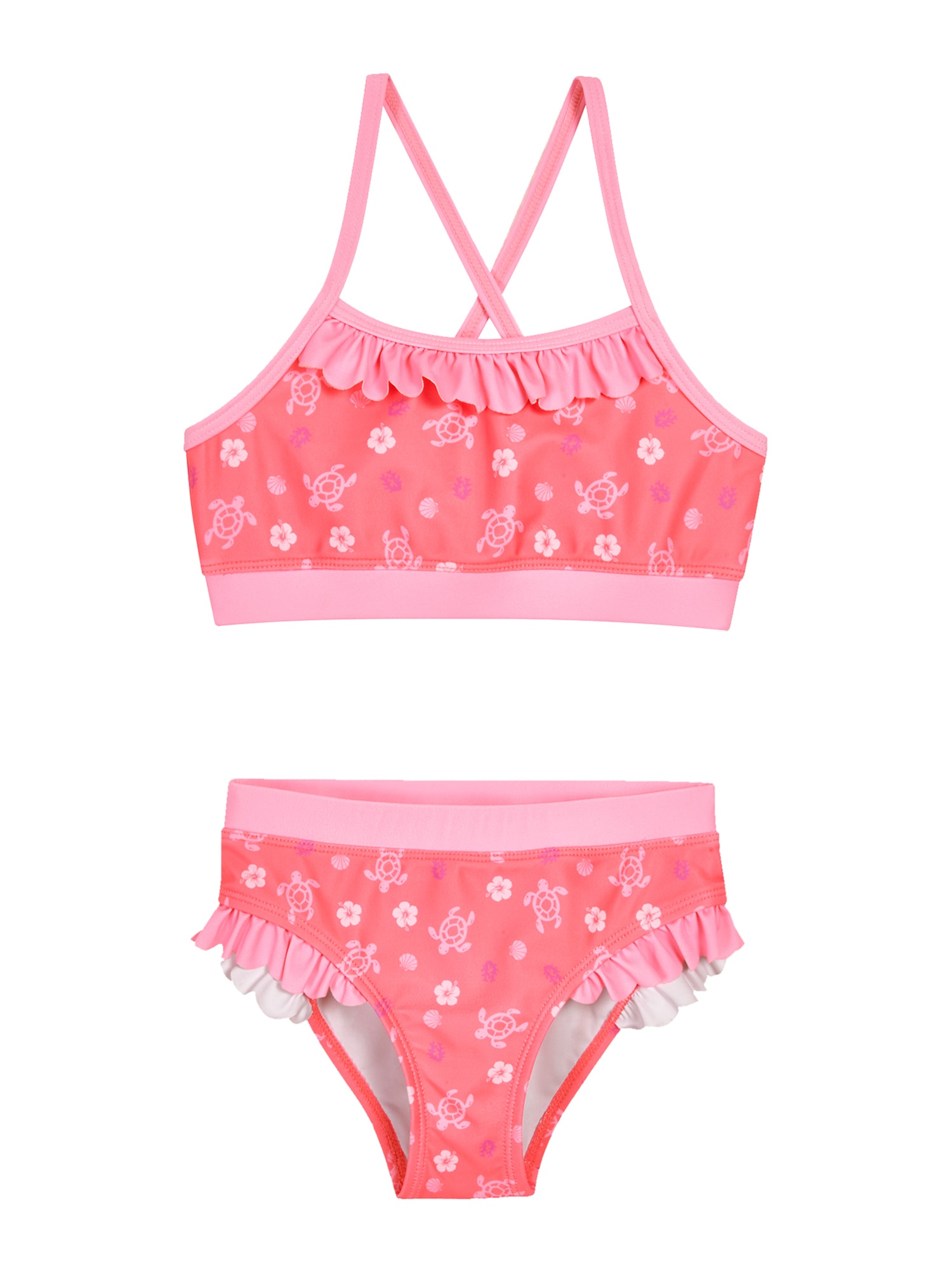 PLAYSHOES Bikini 'HAWAII'  staro roza / pastelno roza / svetlo roza