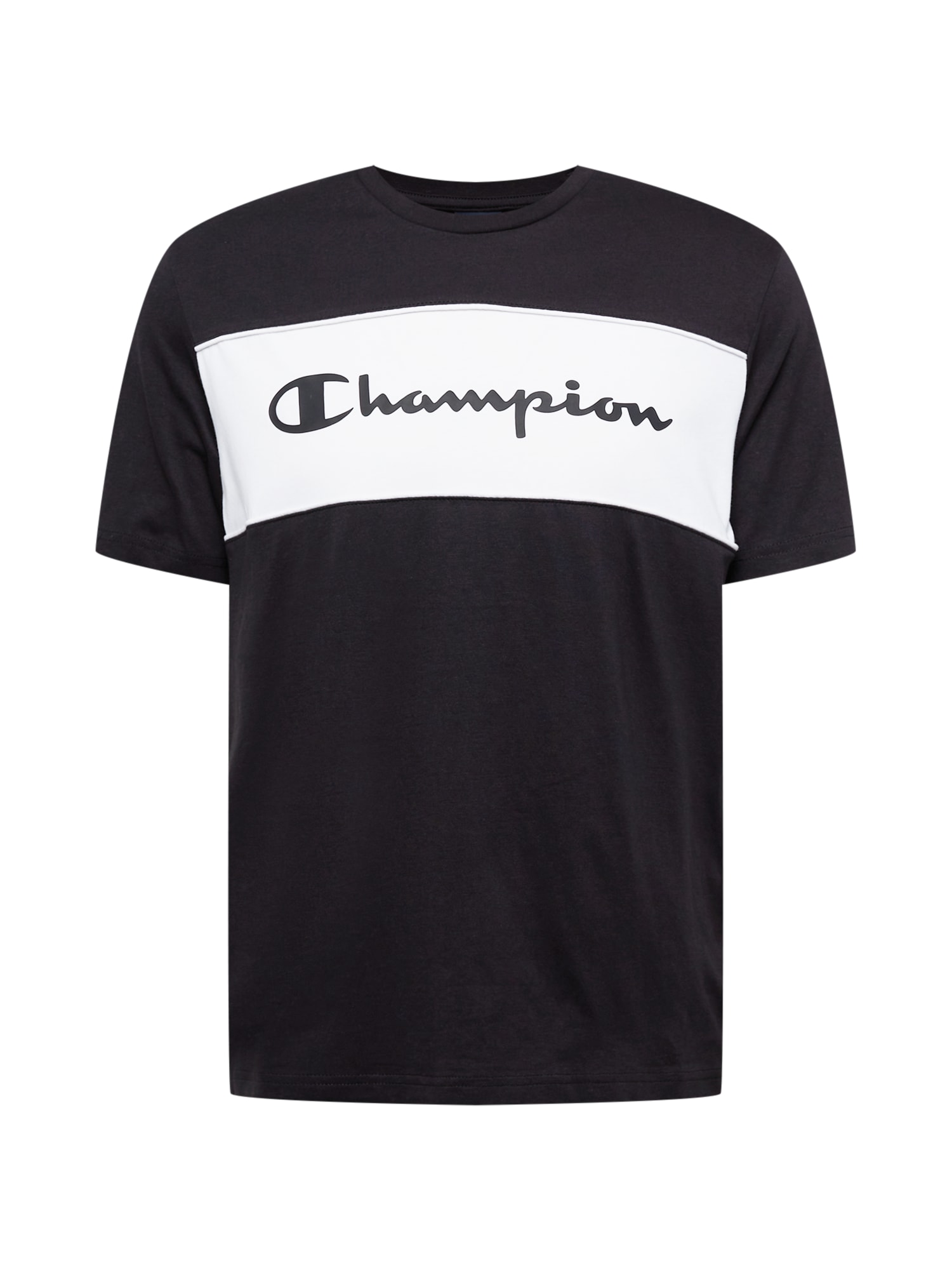 Champion Authentic Athletic Apparel T-Shirt schwarz / wei