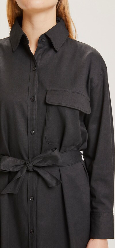 Azalea Tencel™ Patch Pocket Tencel Dress