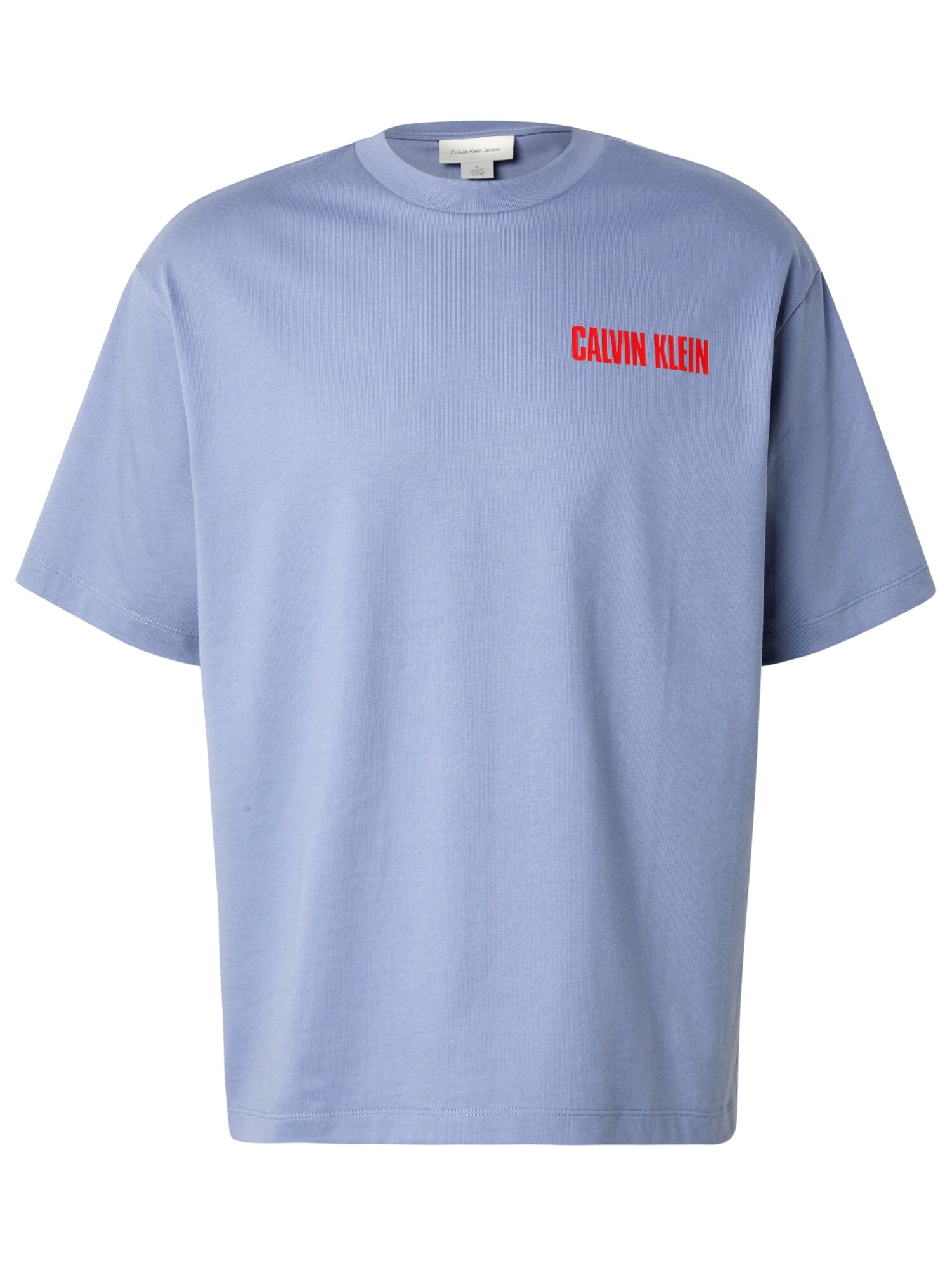 Calvin Klein Jeans Tričko svetlomodrá / červená