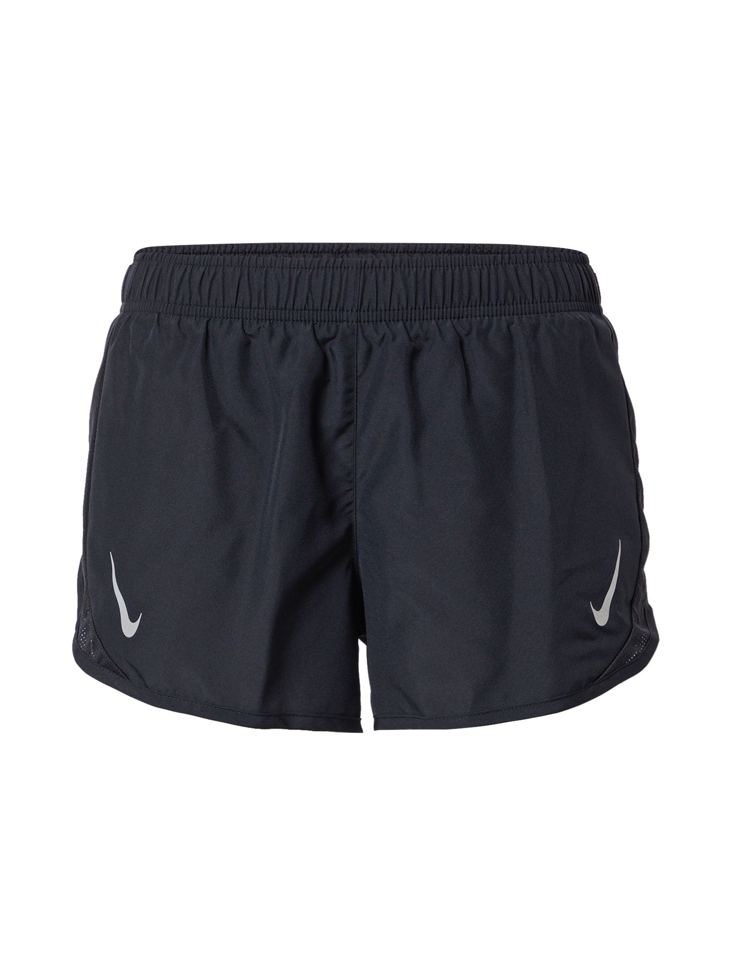 NIKE Pantaloni sport Tempo Race  negru / argintiu