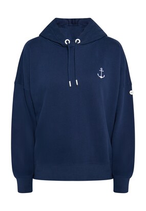 DreiMaster Maritim Sweatshirt ‘Eissegler’ Marine