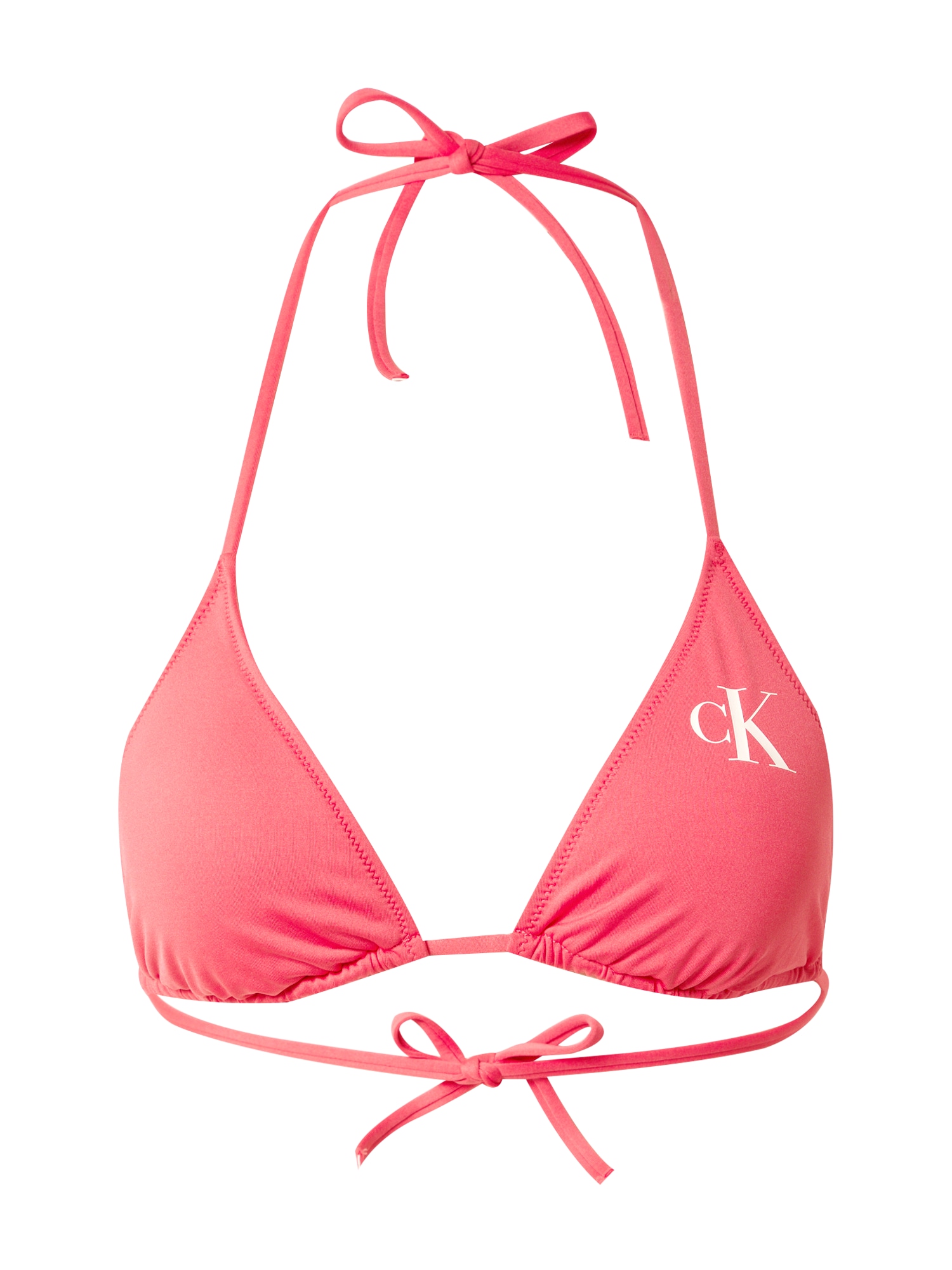 Calvin Klein Swimwear Bikini zgornji del  roza / bela