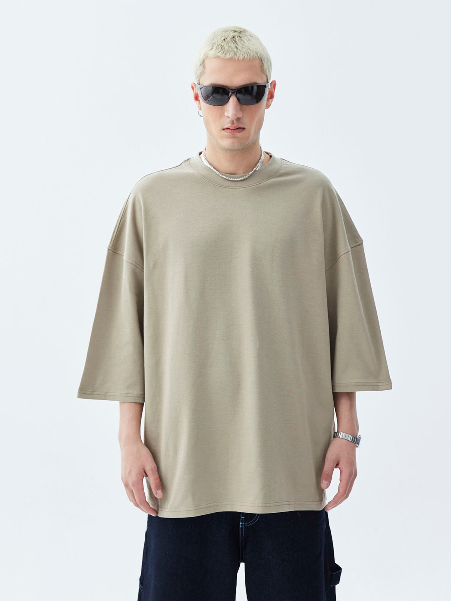 VAMOS CLO Póló 'Grand Rapids'  khaki termék 2. képe
