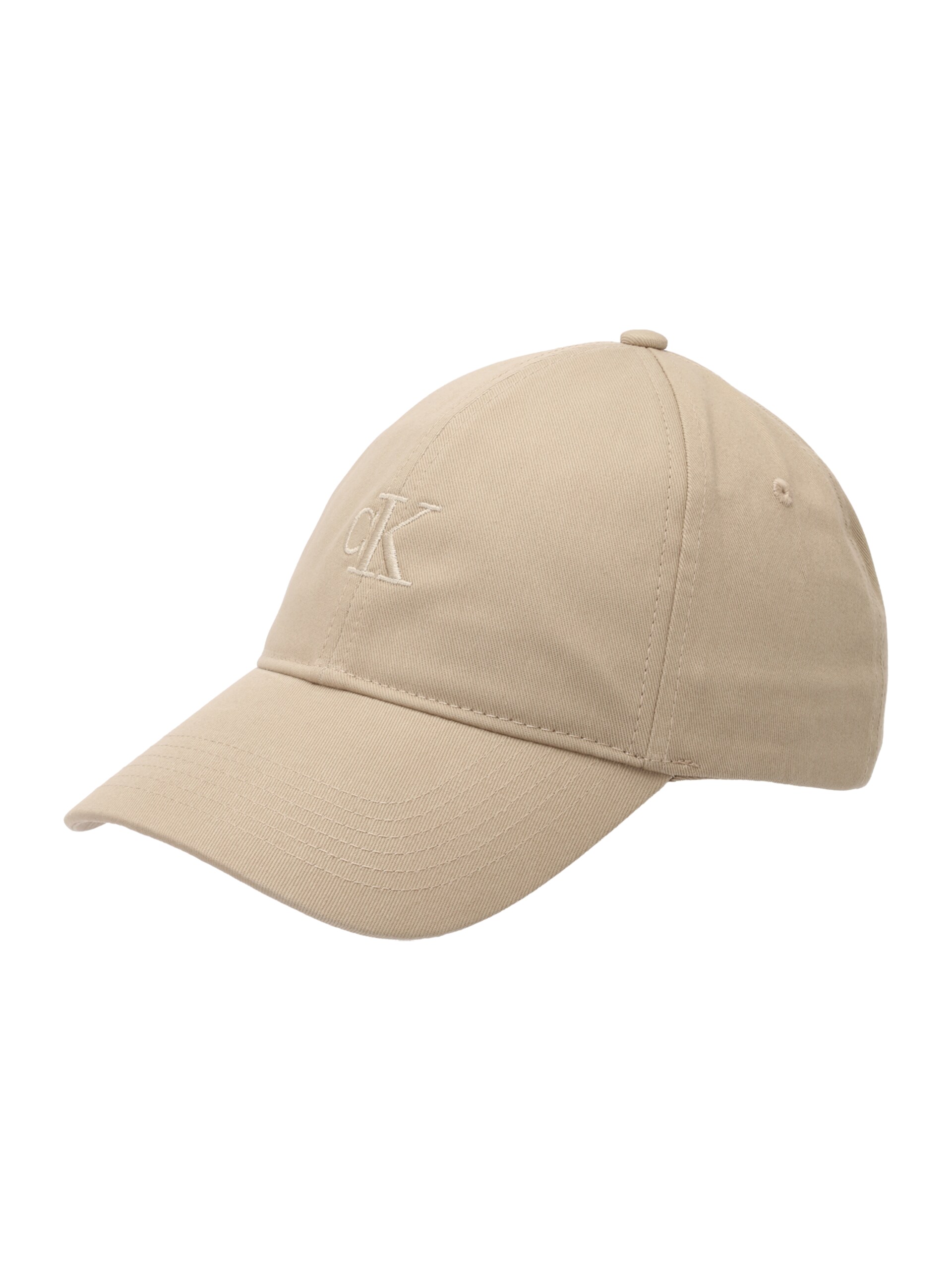 Calvin Klein unconstructed Keps Monogram Embroidery Baseball Weathered Teak Dad Cap dam – bild 2