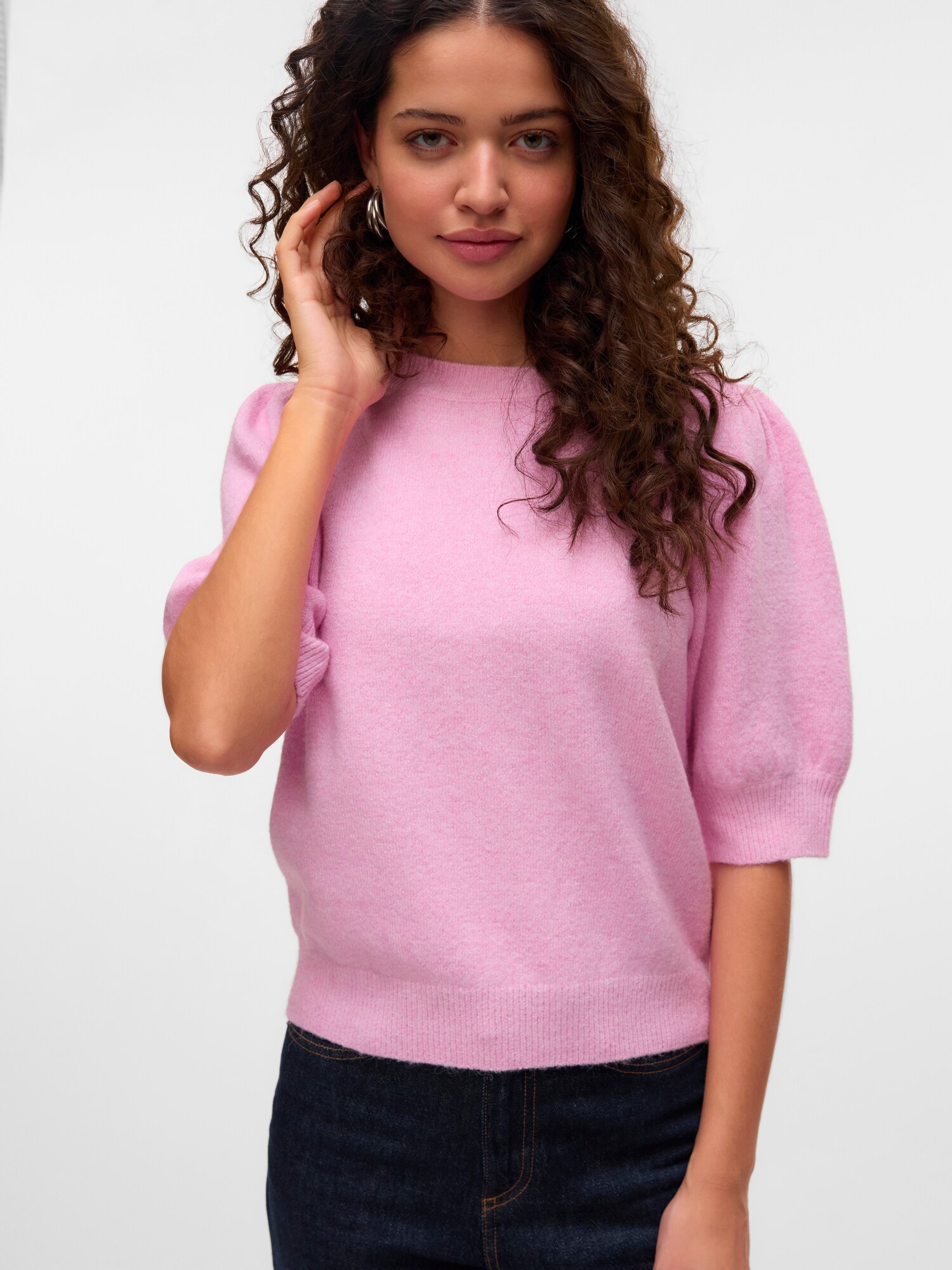 VERO MODA Pulóver 'VMDoffy'  rózsaszín termék 2. képe