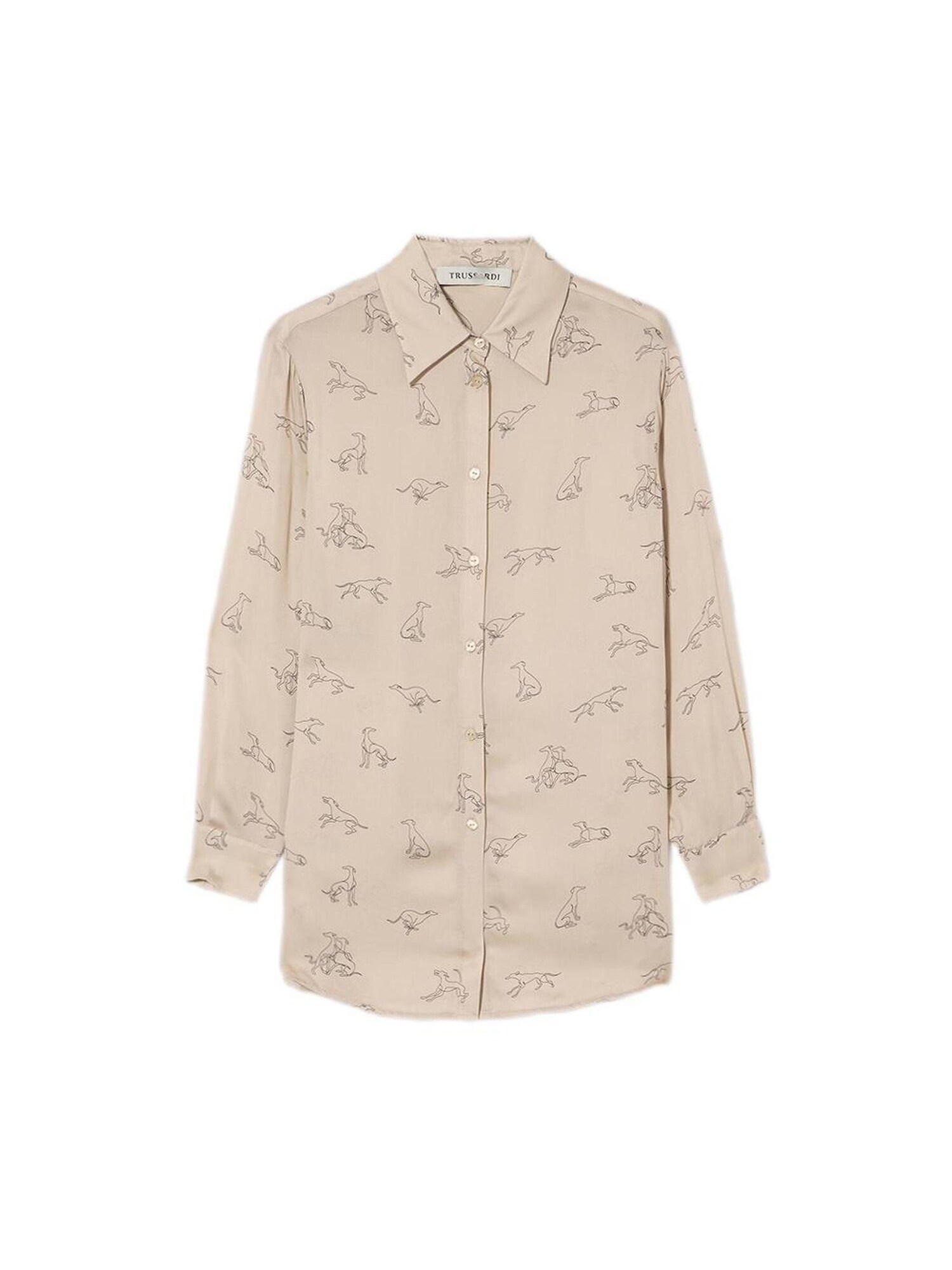Trussardi Blusa  crema