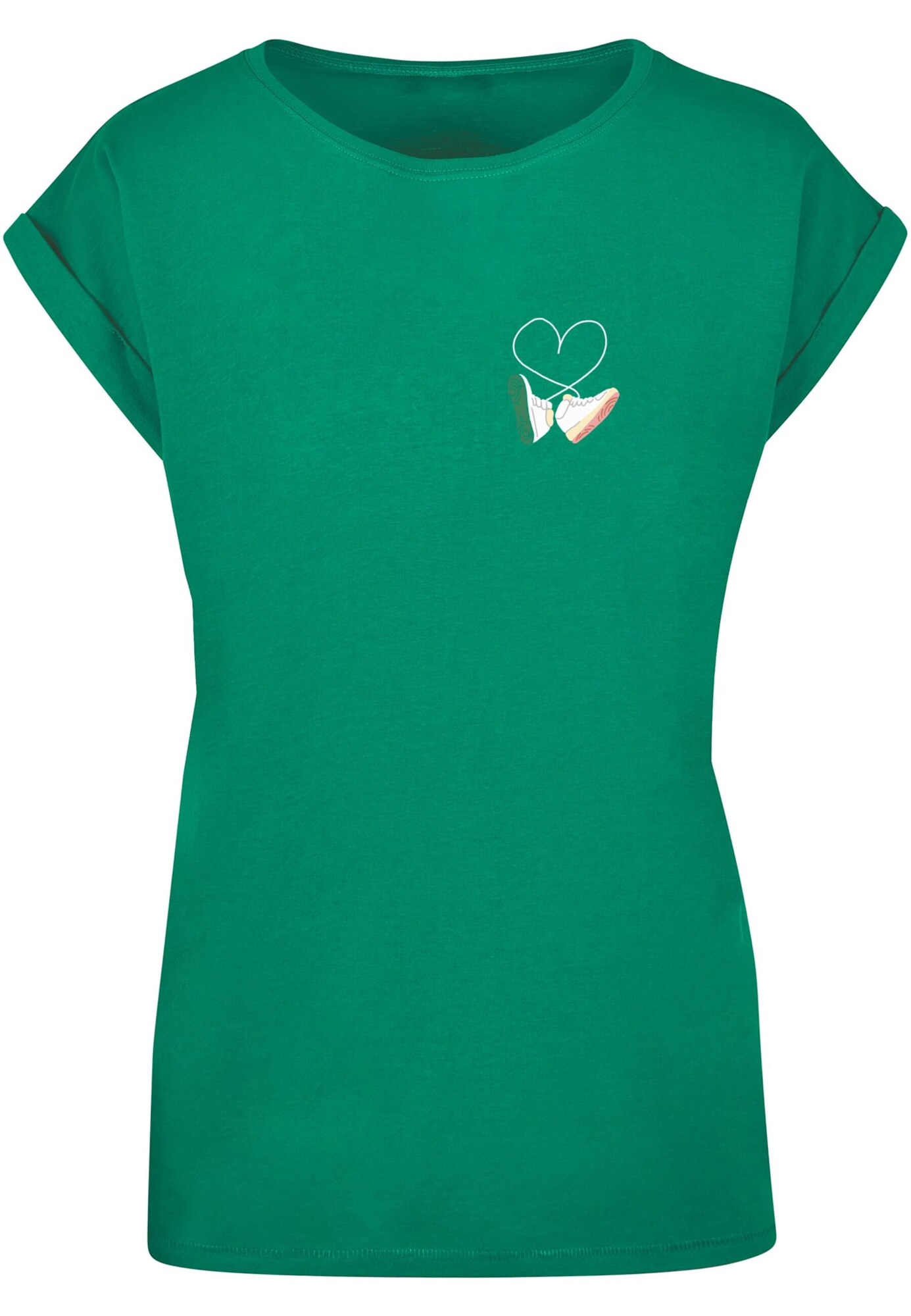 Mister Tee Tricou Kicks Love  verde / alb