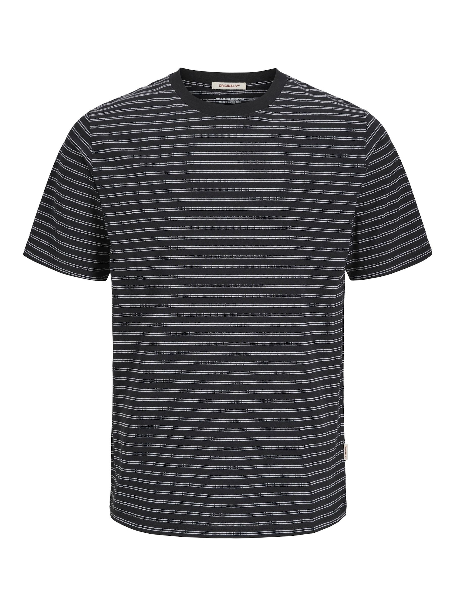 JACK & JONES Póló 'JORCanggu'  fekete / fehér akciós termékkép 1