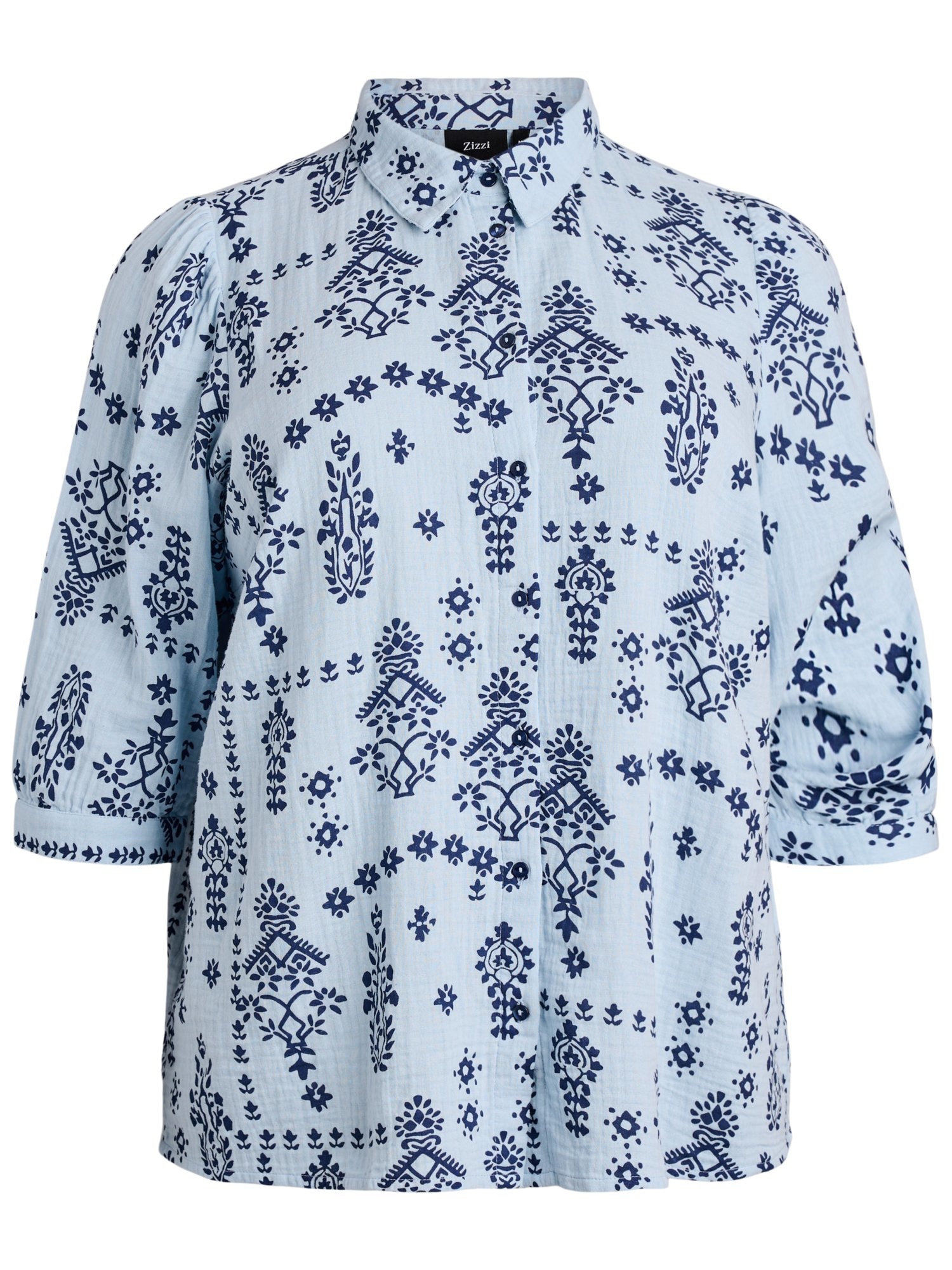Zizzi Bluza 'VVIVA'  modra